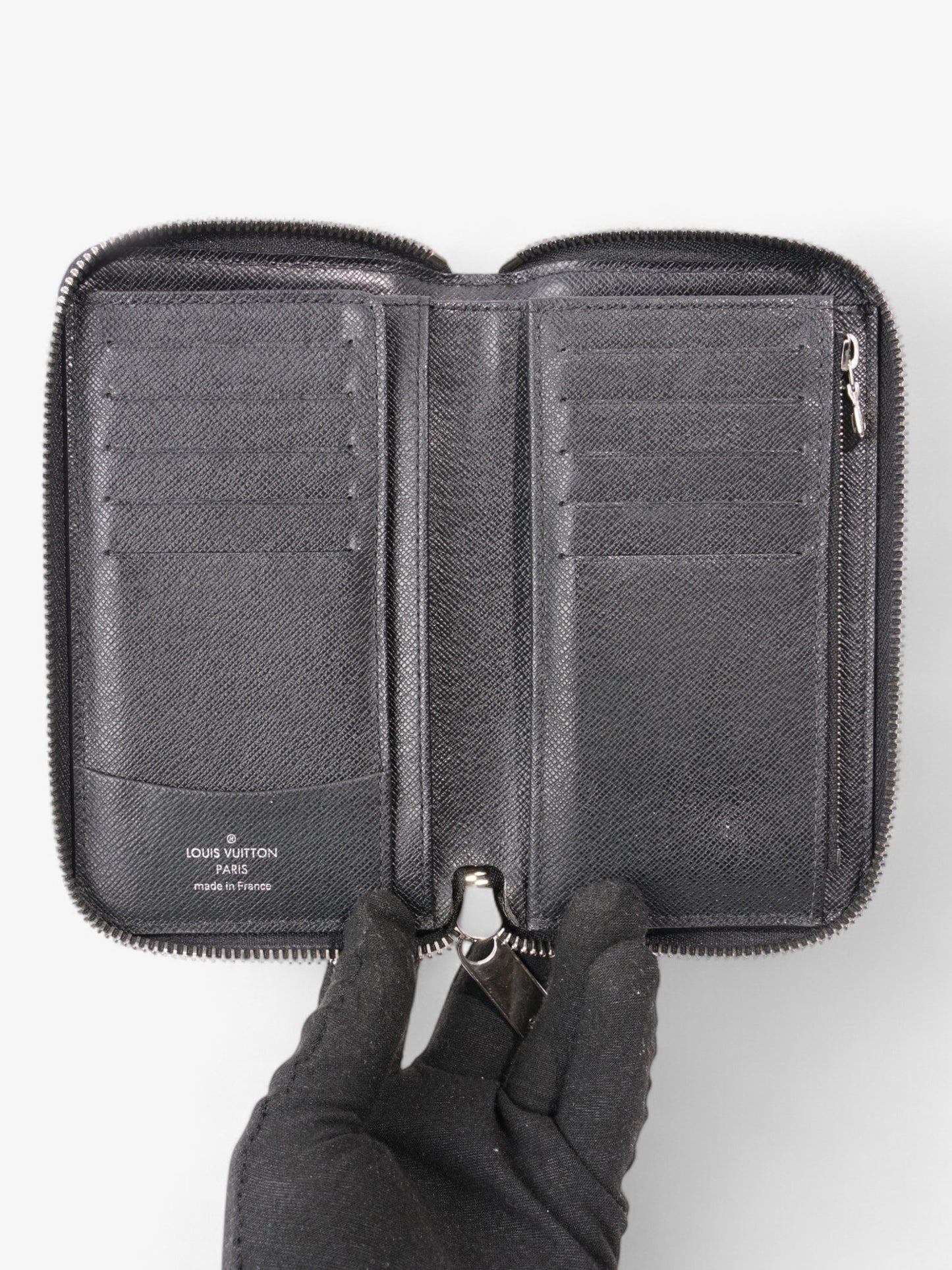 Louis Vuitton Zippy Wallet Black Epi Leather