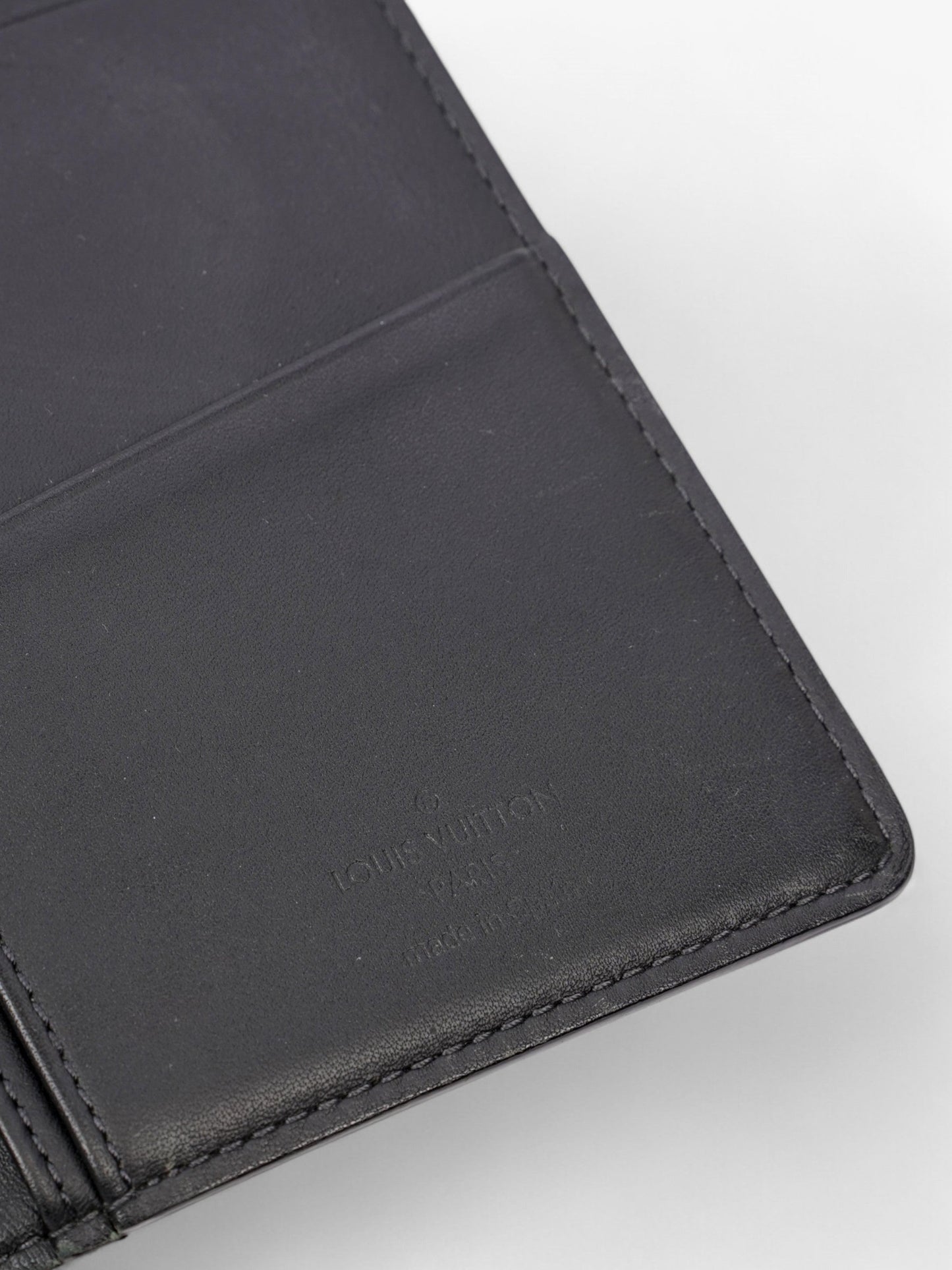 Louis Vuitton Brazza Wallet Damier Cobalt Canvas