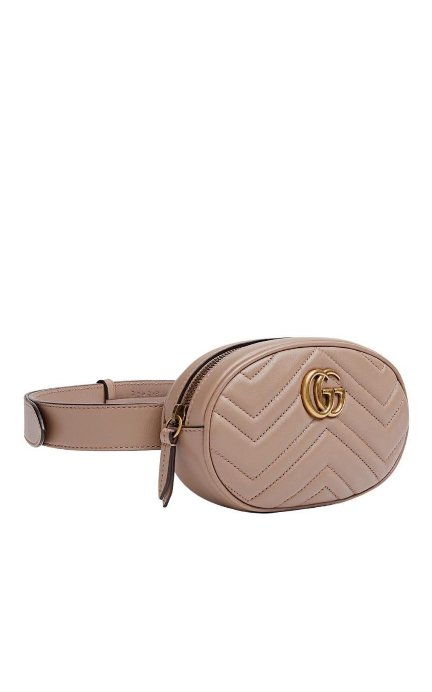 GG Marmont Matelasse Belt Bag in Beige 85