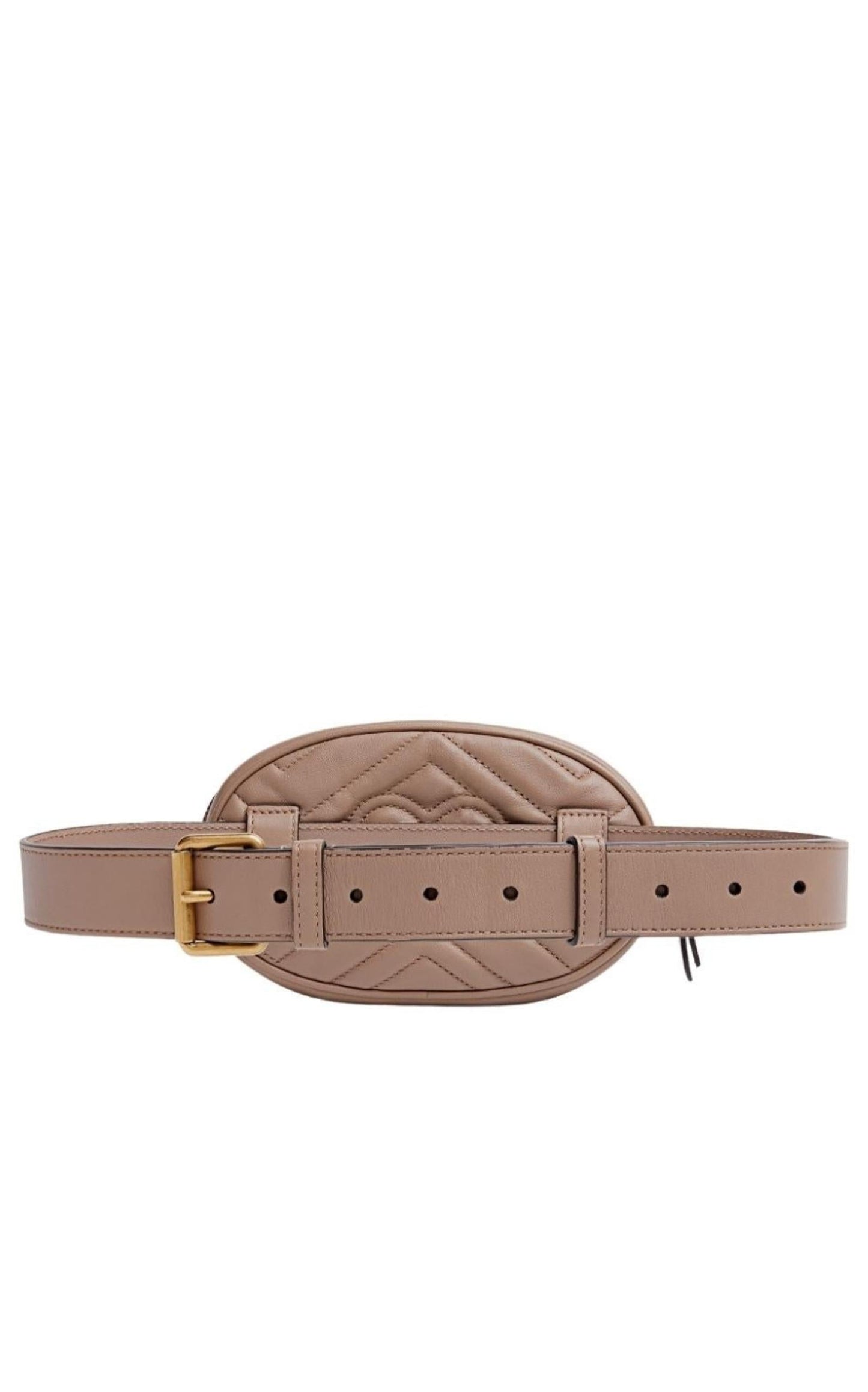 GG Marmont Matelasse Belt Bag in Beige 85