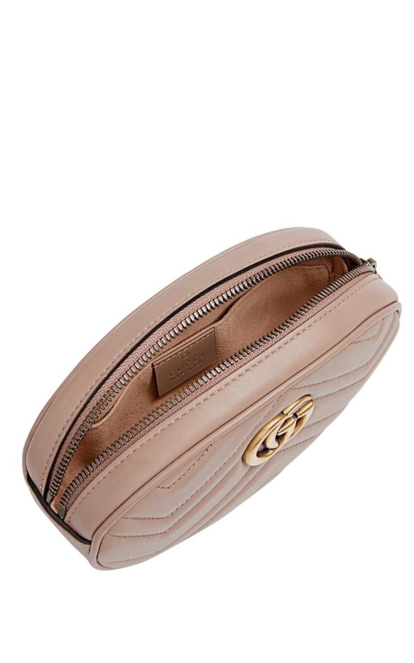 GG Marmont Matelasse Belt Bag in Beige 85