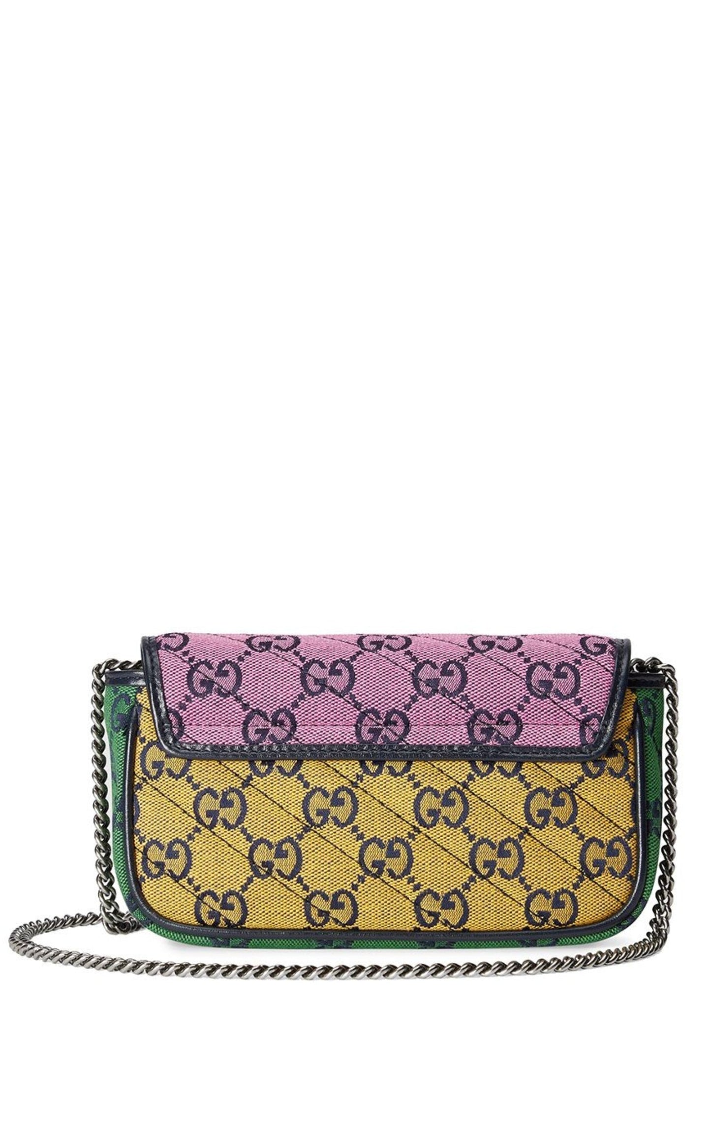 GG Marmont Multicolour Super Mini Bag