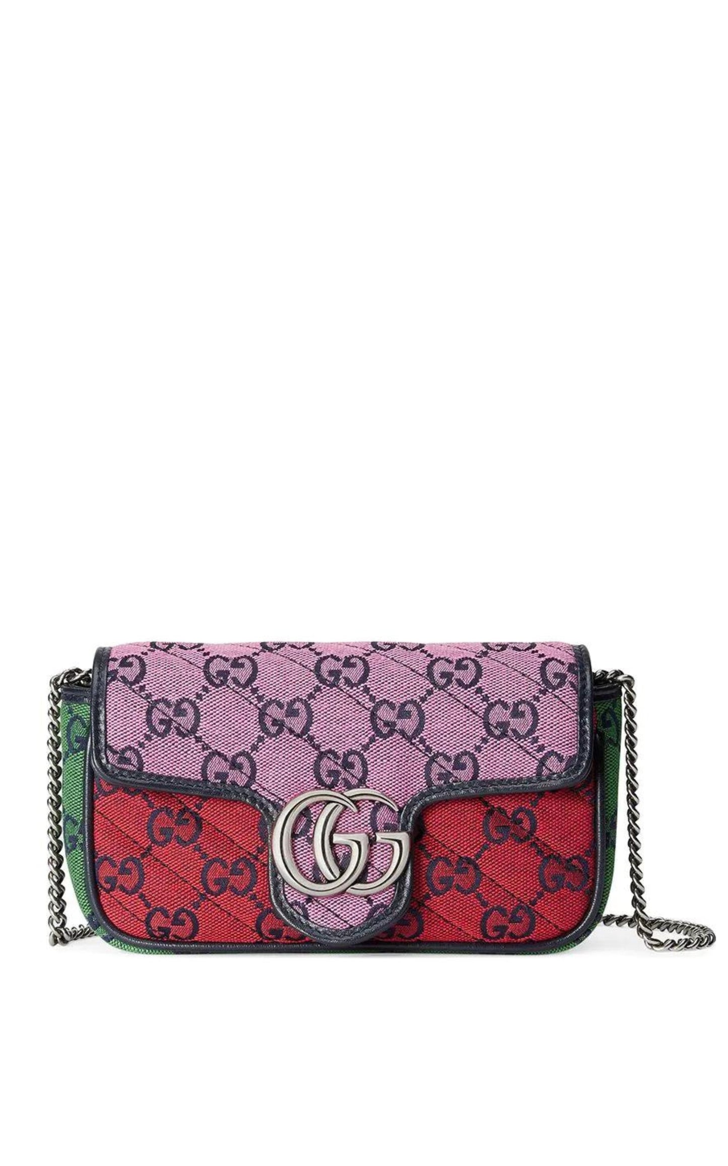 GG Marmont Multicolour Super Mini Bag