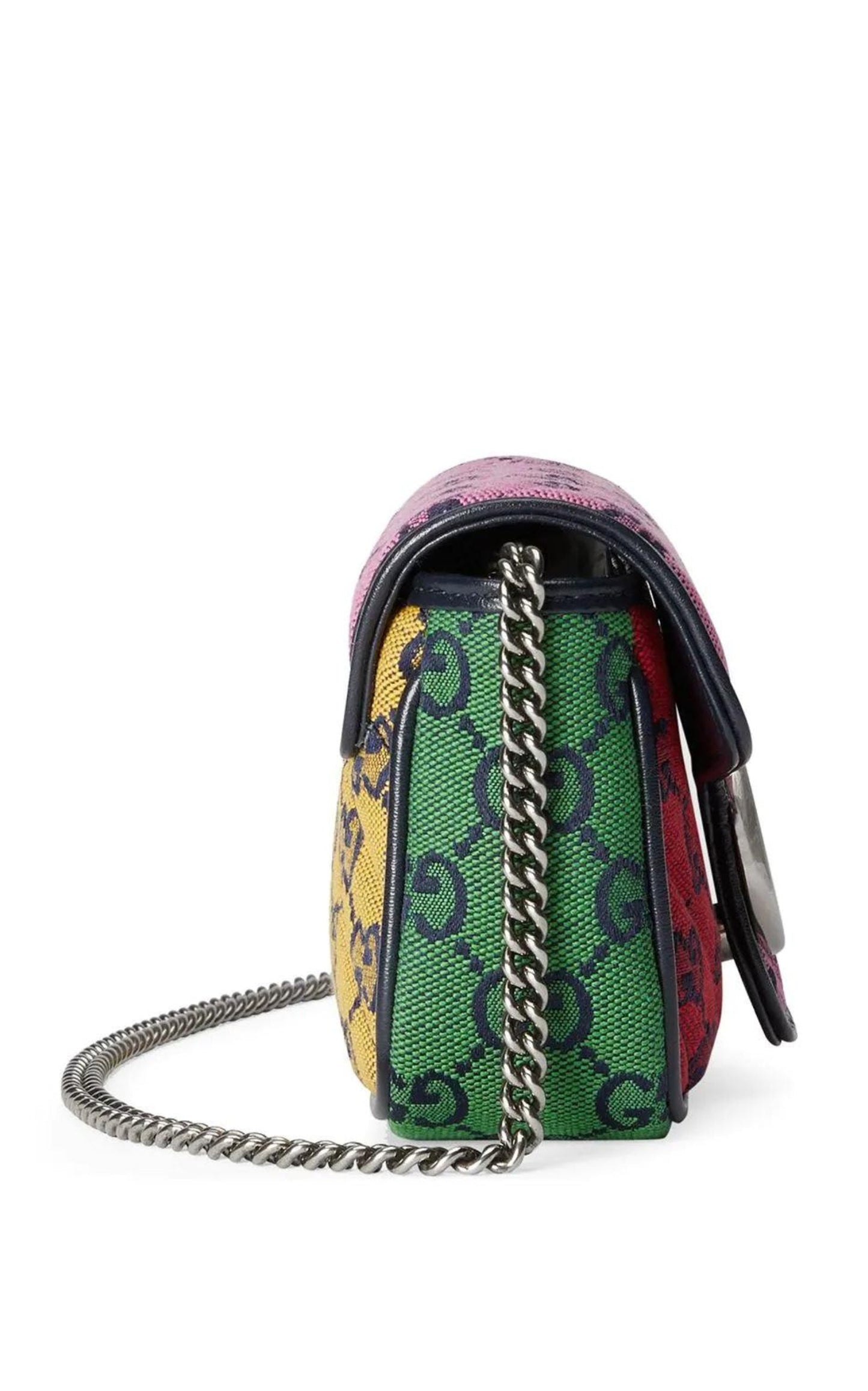GG Marmont Multicolour Super Mini Bag