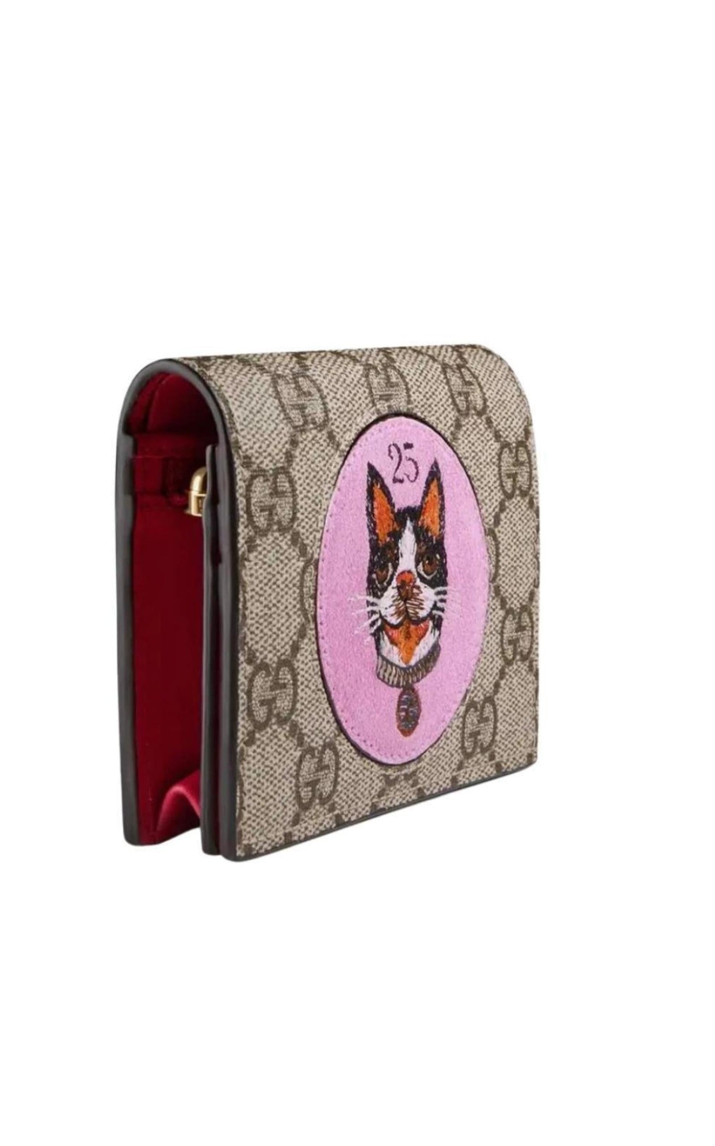 GG Supreme Card Case Wallet with Bosco Patch