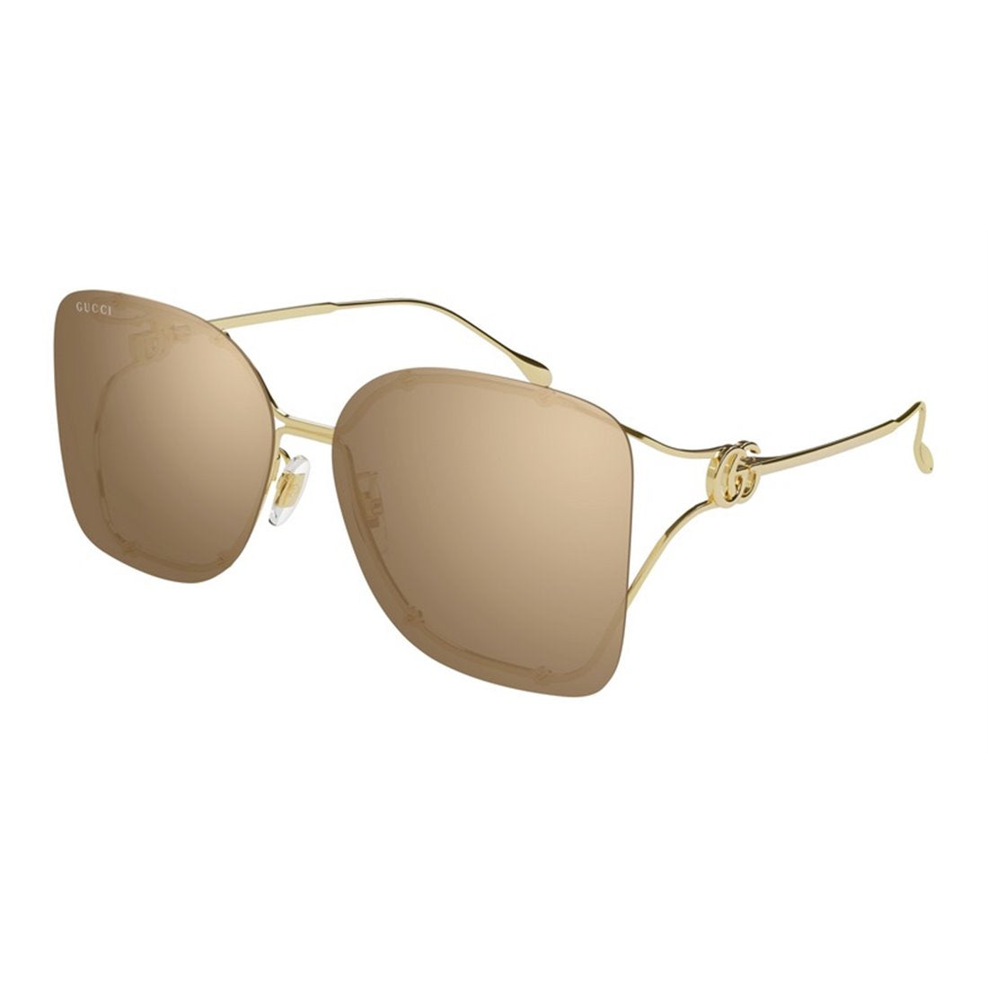 GUCCI Stylish Metal Frame Sunglasses