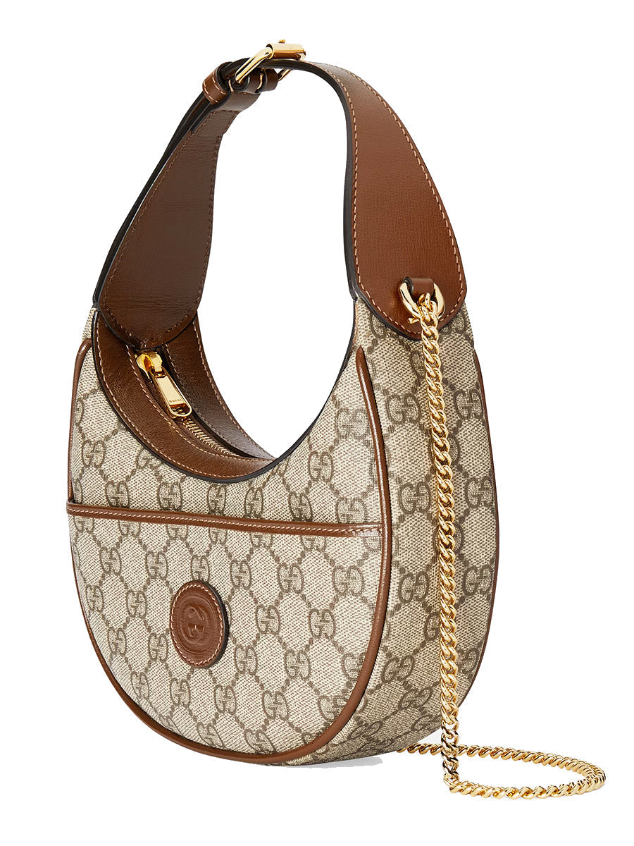 GG Half-Moon-Shaped Mini Bag