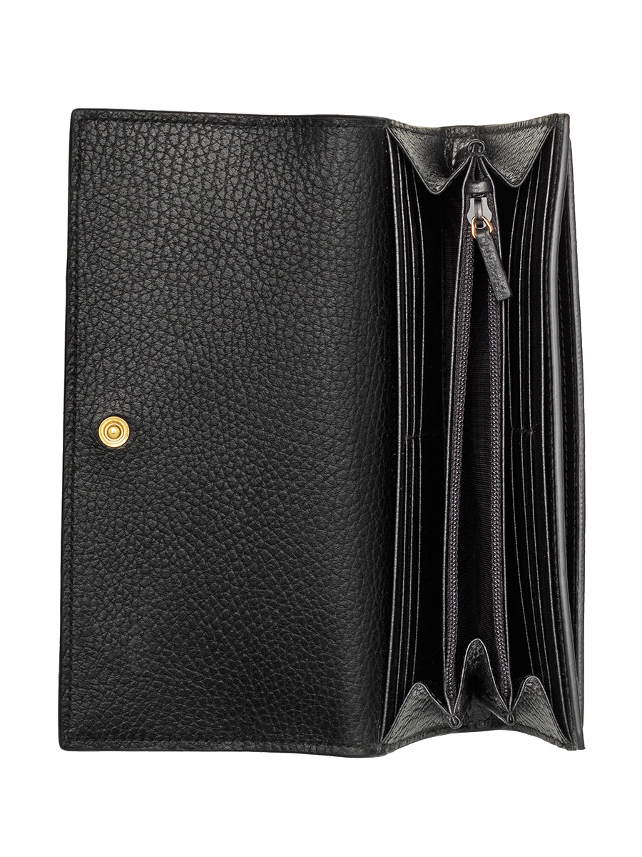 GG Marmont Leather Continental Wallet