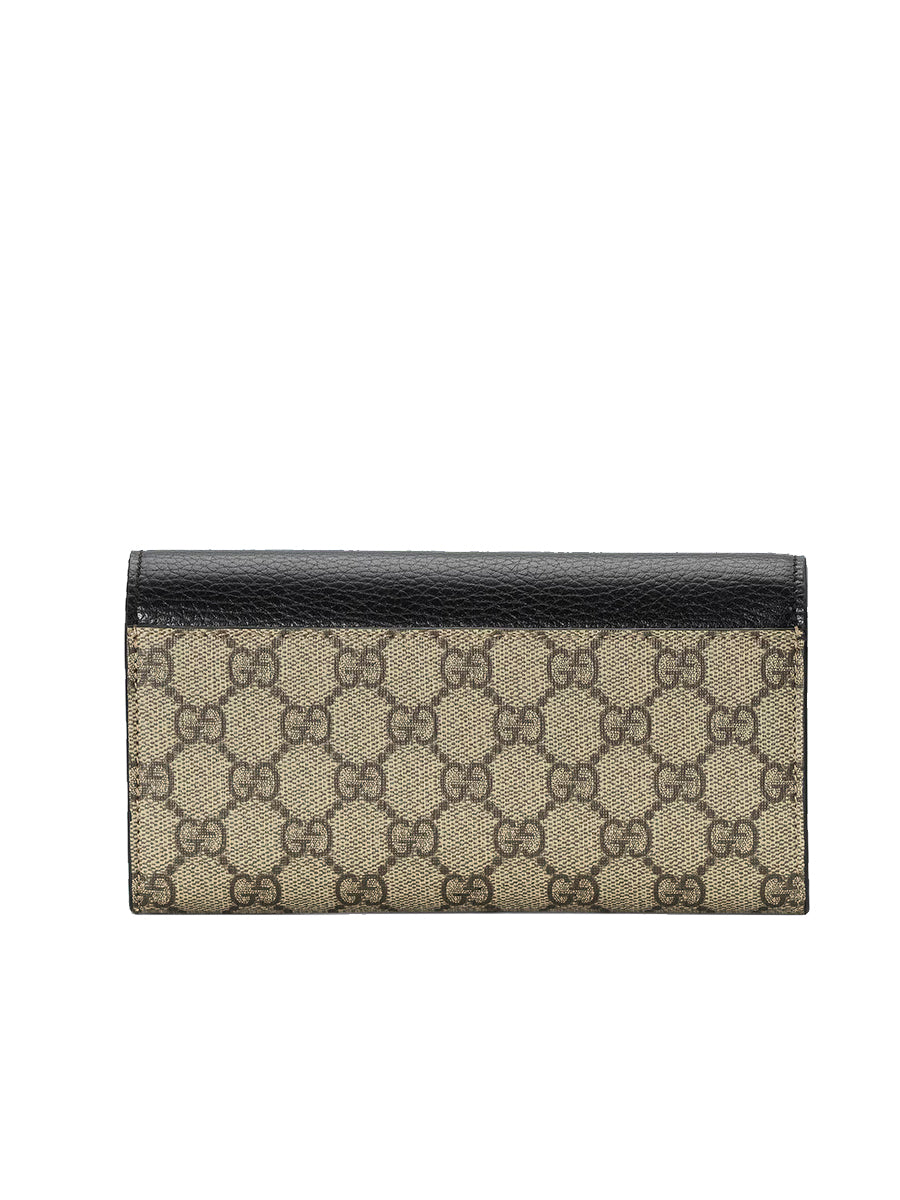 GG Marmont Leather Continental Wallet