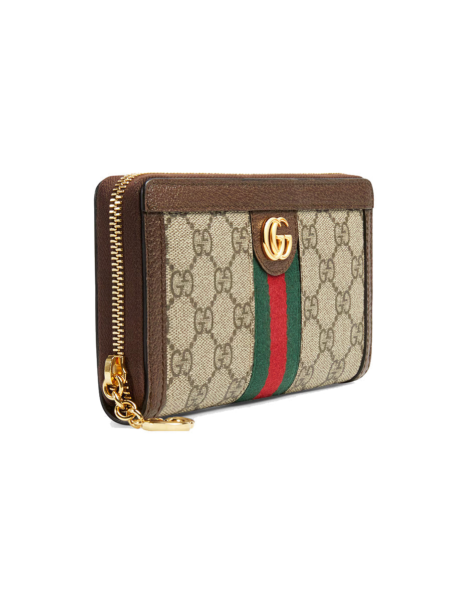 Ophidia GG Zip Around Wallet
