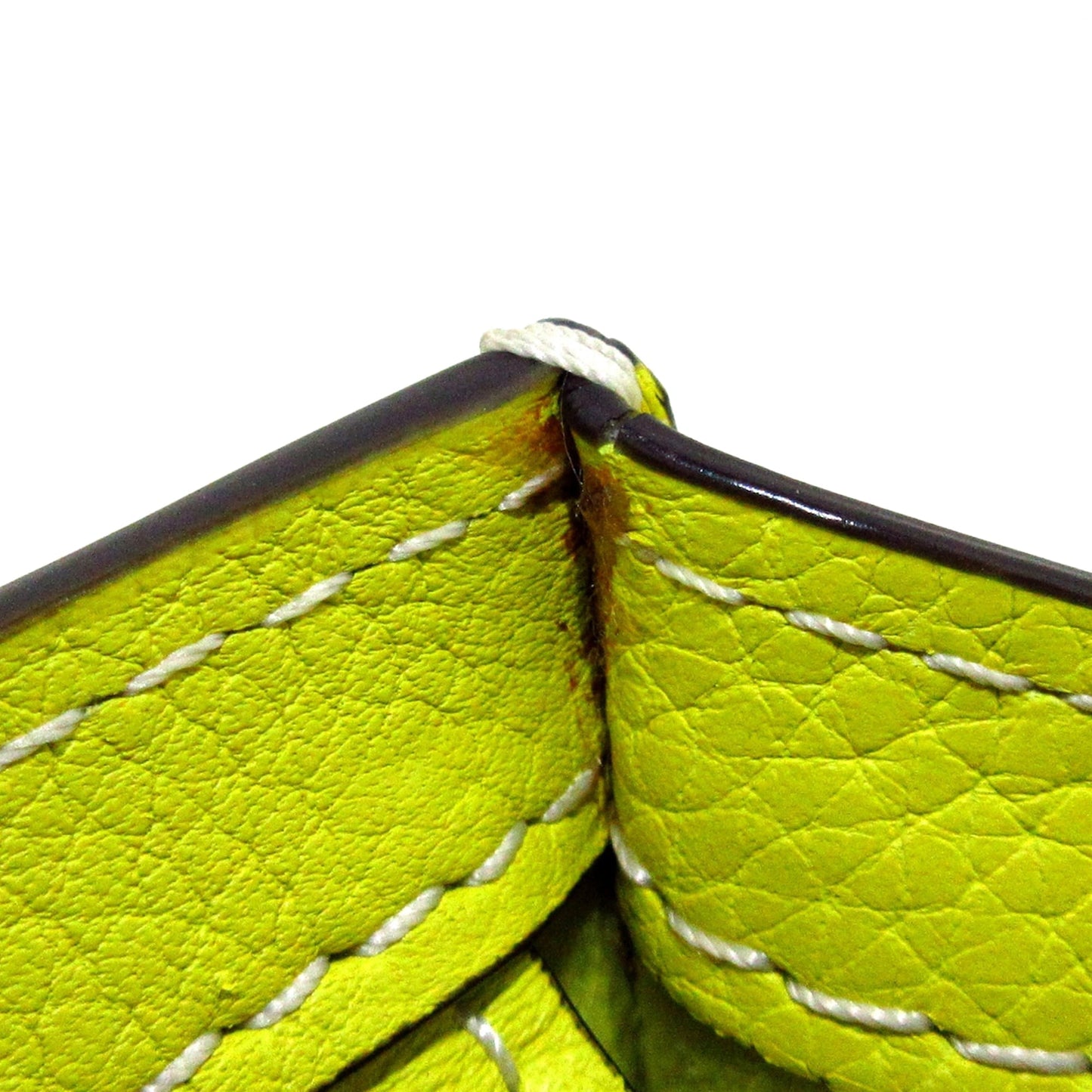 Yellow Celine Nano Luggage Tote Leather Satchel
