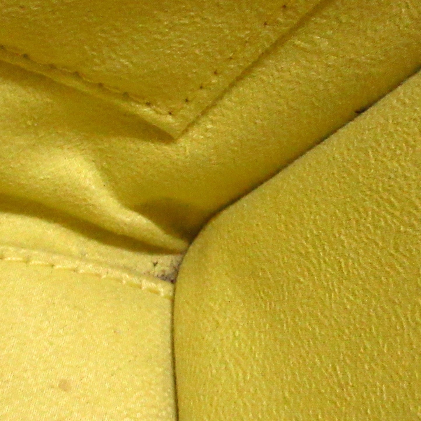 Yellow Celine Nano Luggage Leather Tote Bag