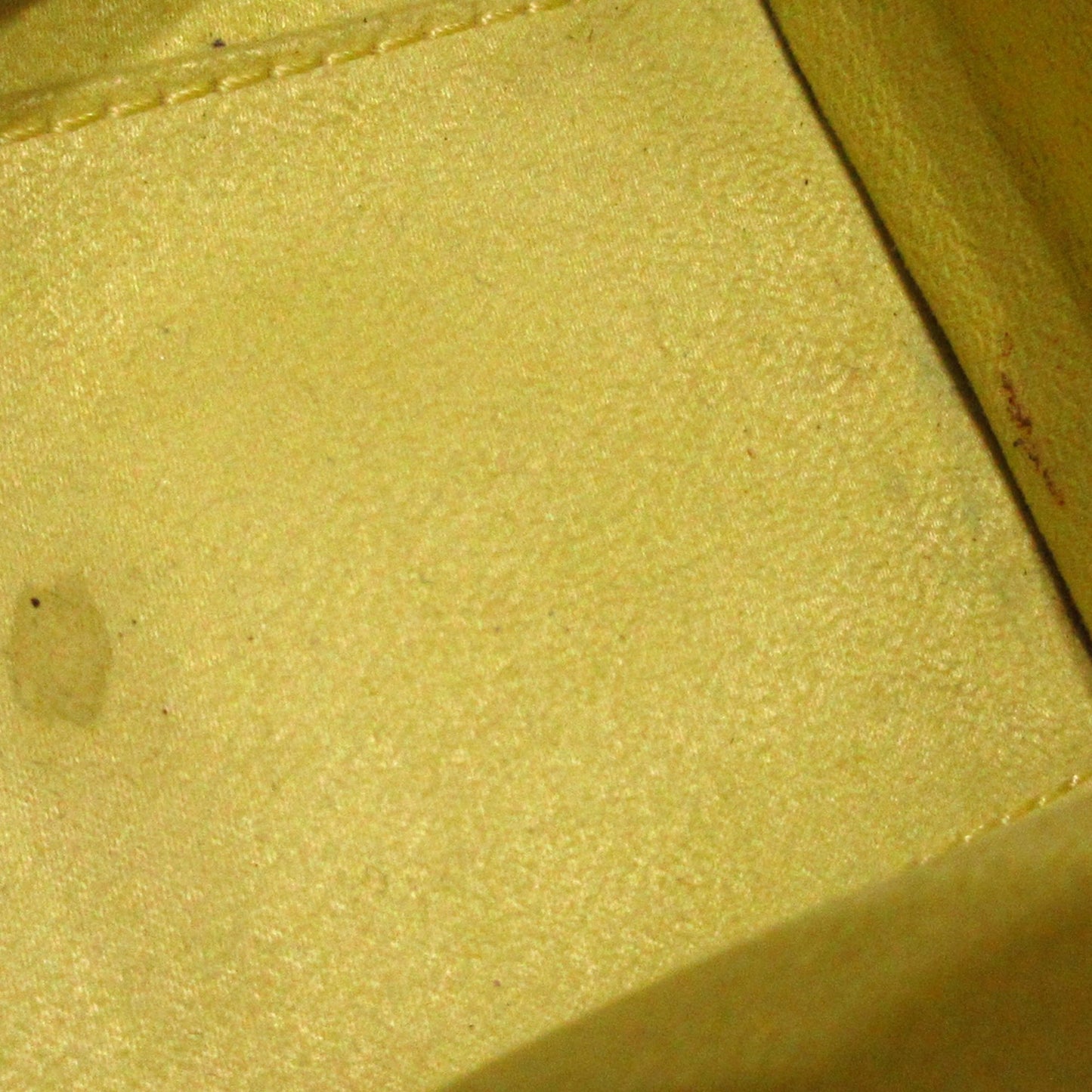 Yellow Celine Nano Luggage Tote Leather Satchel