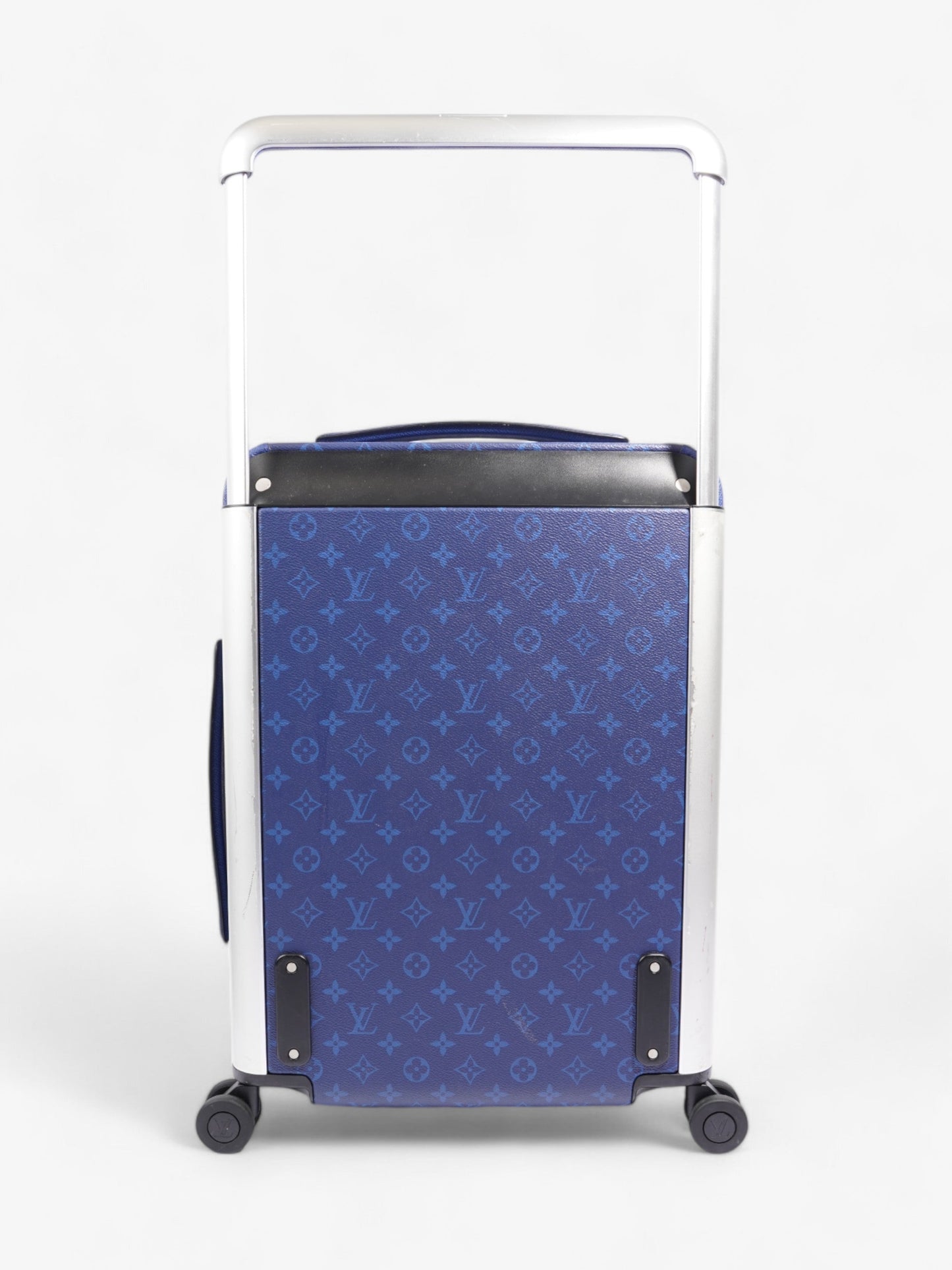 Louis Vuitton Horizon 55 Suitcase Blue Monogram Coated Canvas 55