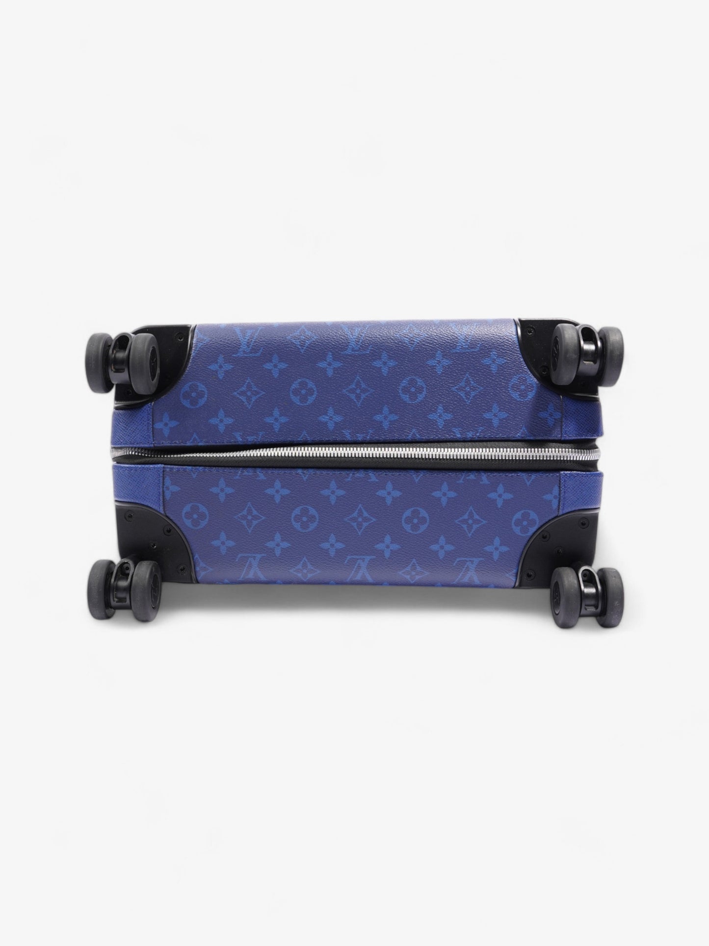Louis Vuitton Horizon 55 Suitcase Blue Monogram Coated Canvas 55