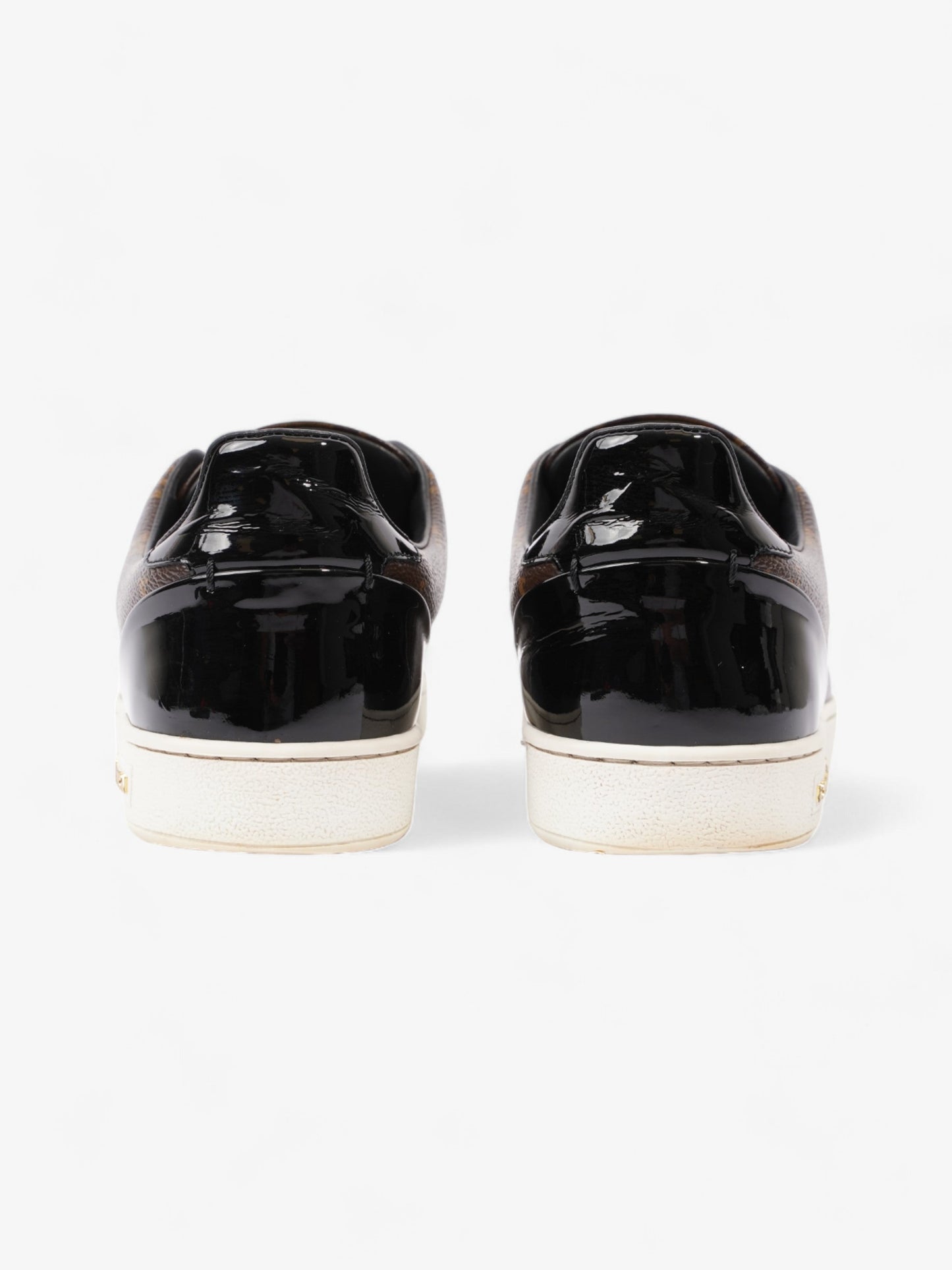 Louis Vuitton Front Row Monogram / Black Coated Canvas EU 38 UK 5