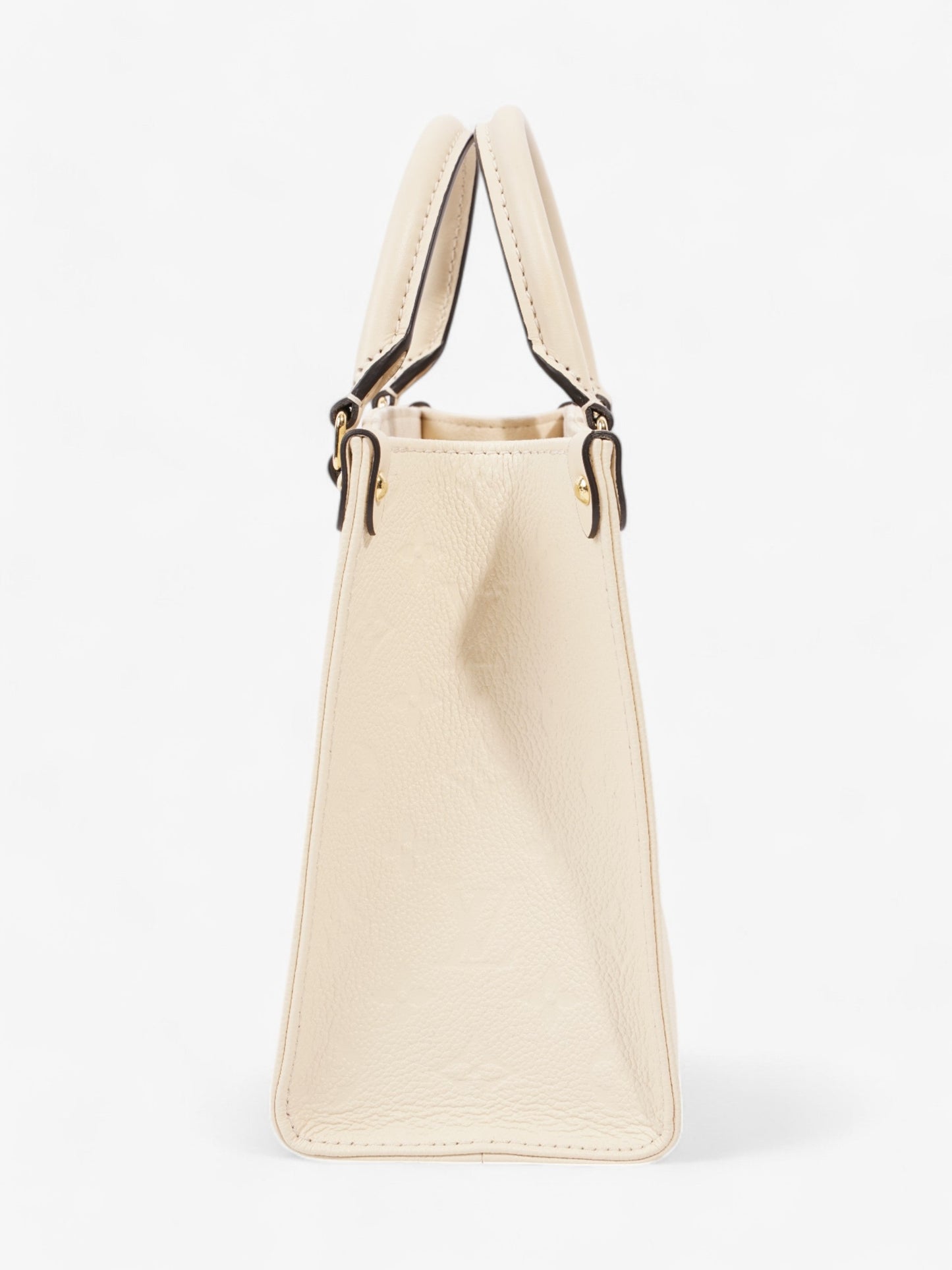 Louis Vuitton On the Go Creme Empreinte Leather PM