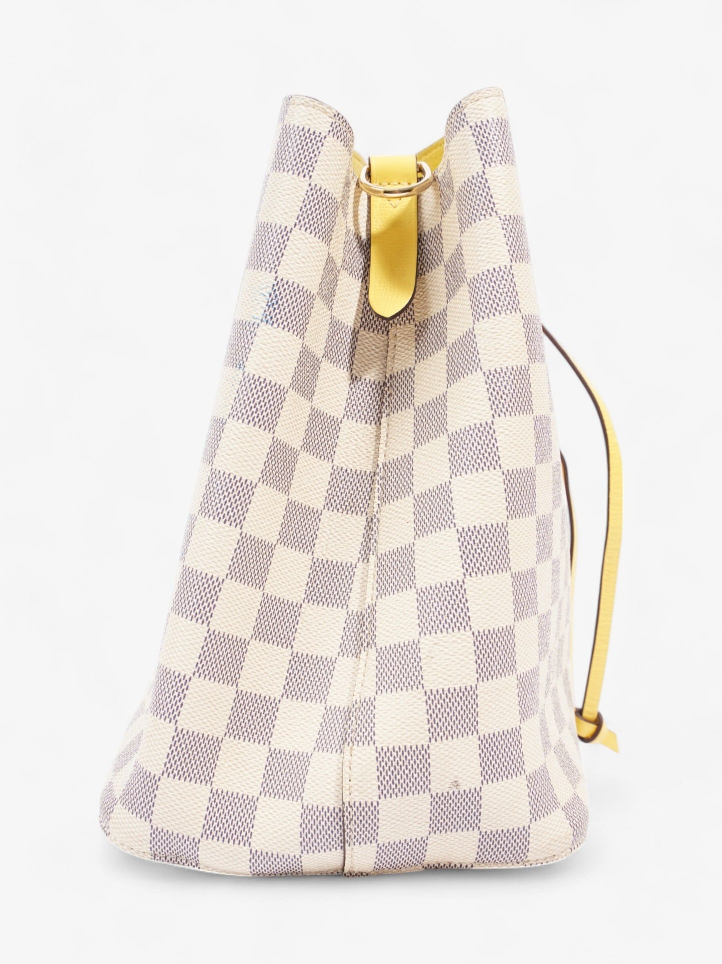 Louis Vuitton NeoNoe Damier Azur / Yellow Coated Canvas MM
