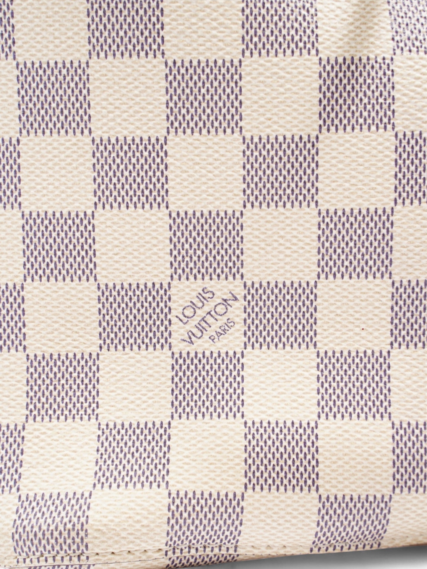 Louis Vuitton NeoNoe Damier Azur / Yellow Coated Canvas MM
