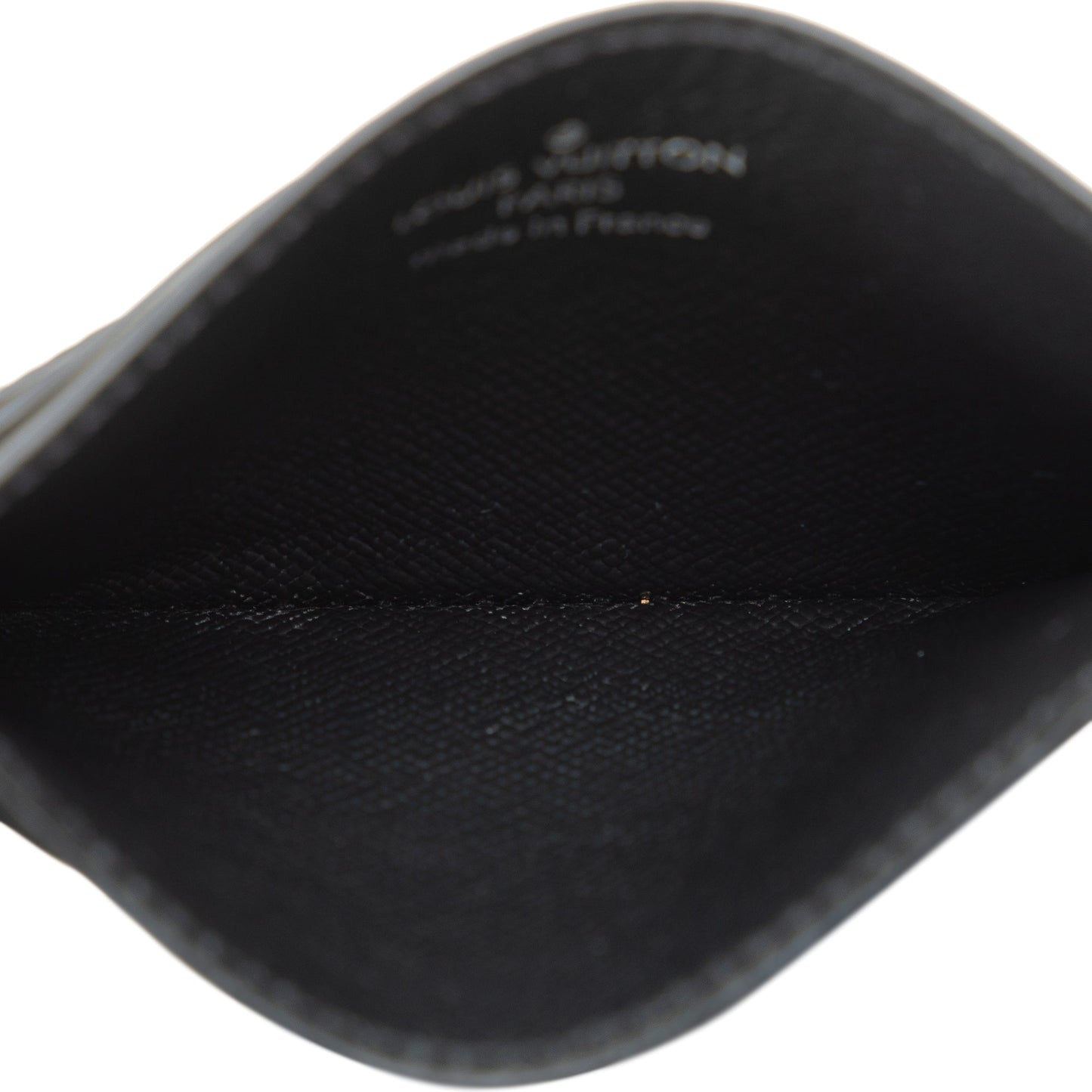 Black Louis Vuitton Monogram Eclipse Porte Cartes Double Card Holder