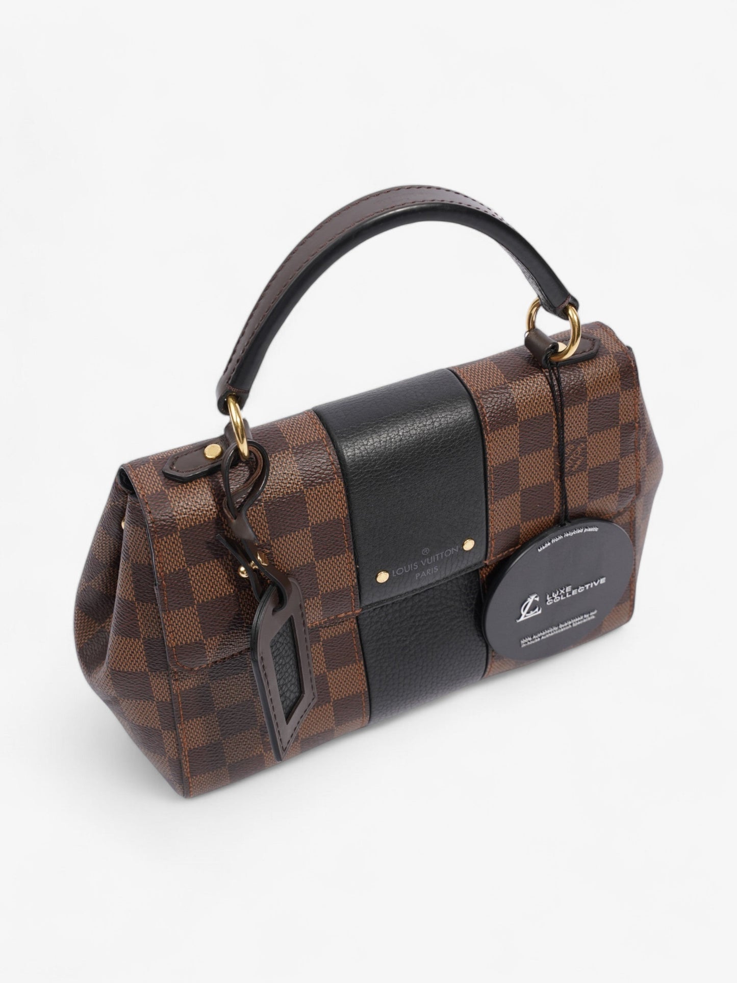 Louis Vuitton Bond Street Handbag Damier Ebene / Black Coated Canvas BB