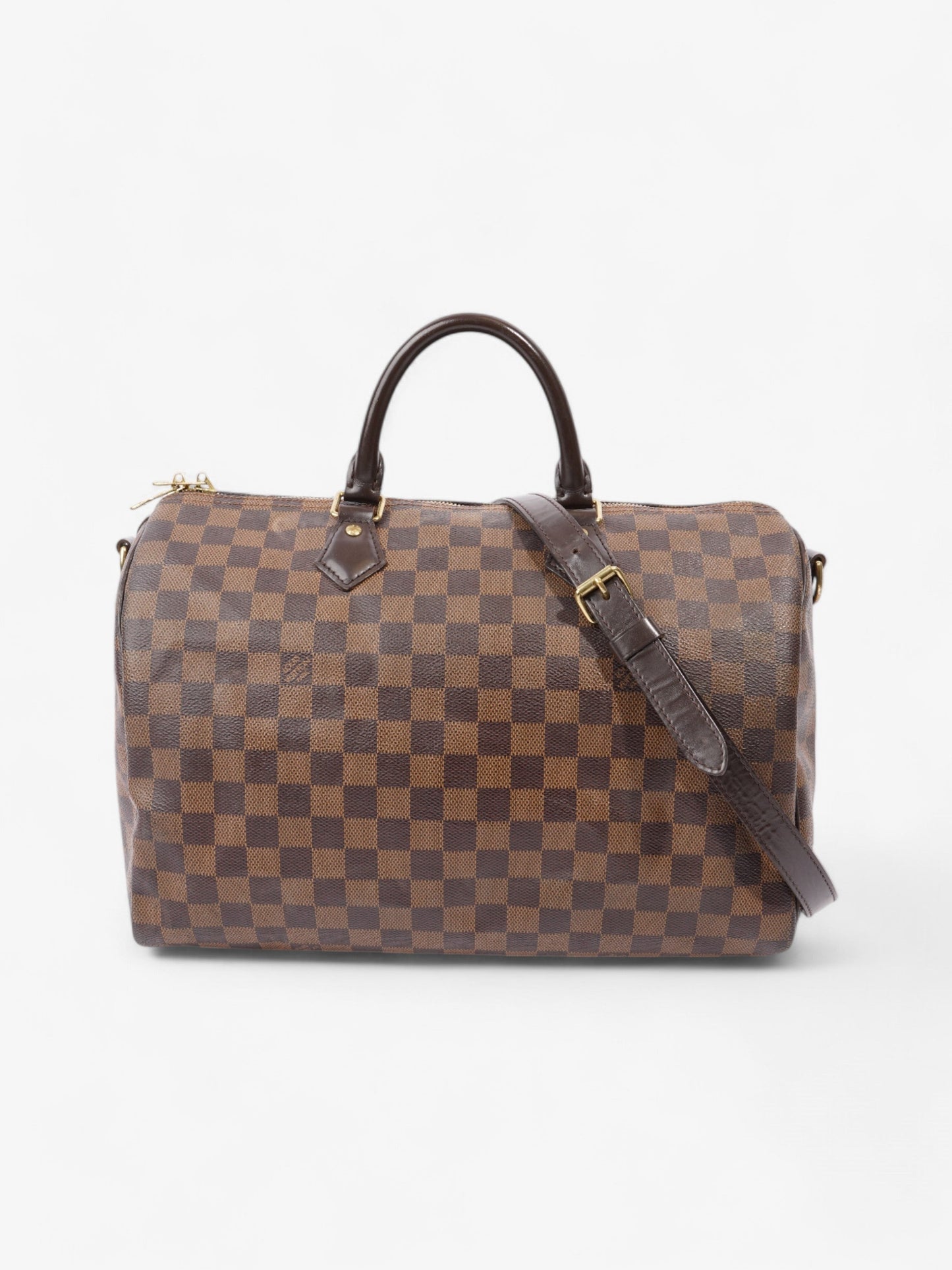 Louis Vuitton Speedy Bandouli猫re Damier Ebene Coated Canvas 35