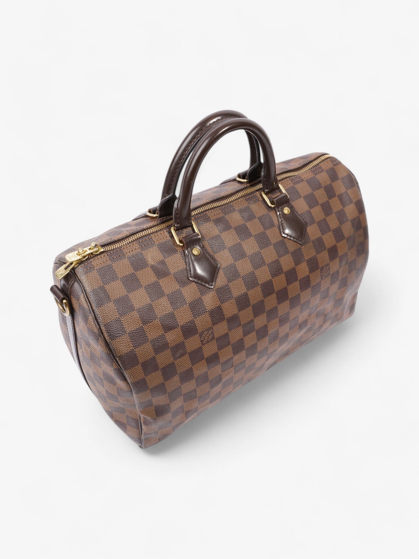 Louis Vuitton Speedy Bandouli猫re Damier Ebene Coated Canvas 35