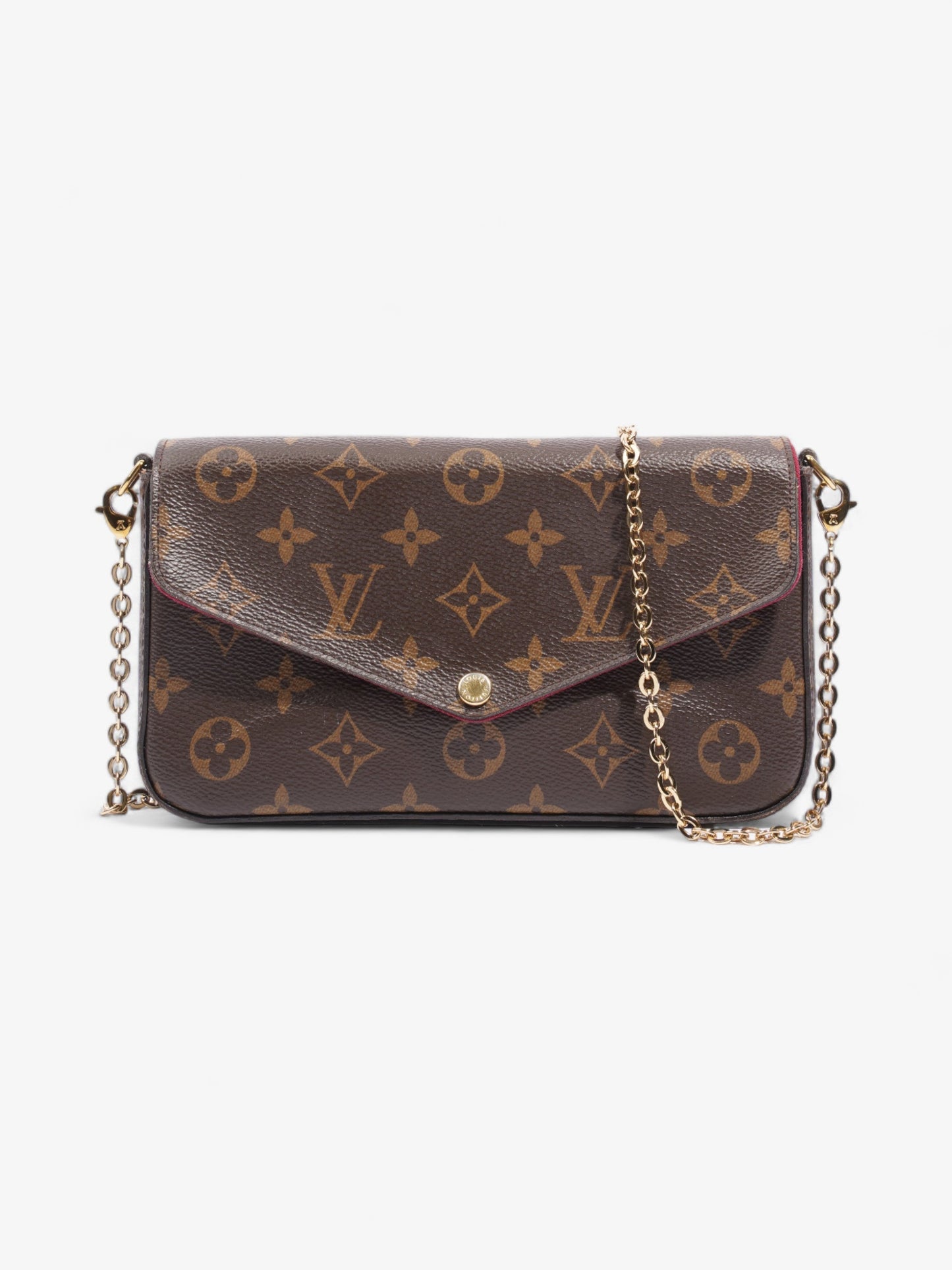 Louis Vuitton F茅licie Pochette  Monogram Coated Canvas