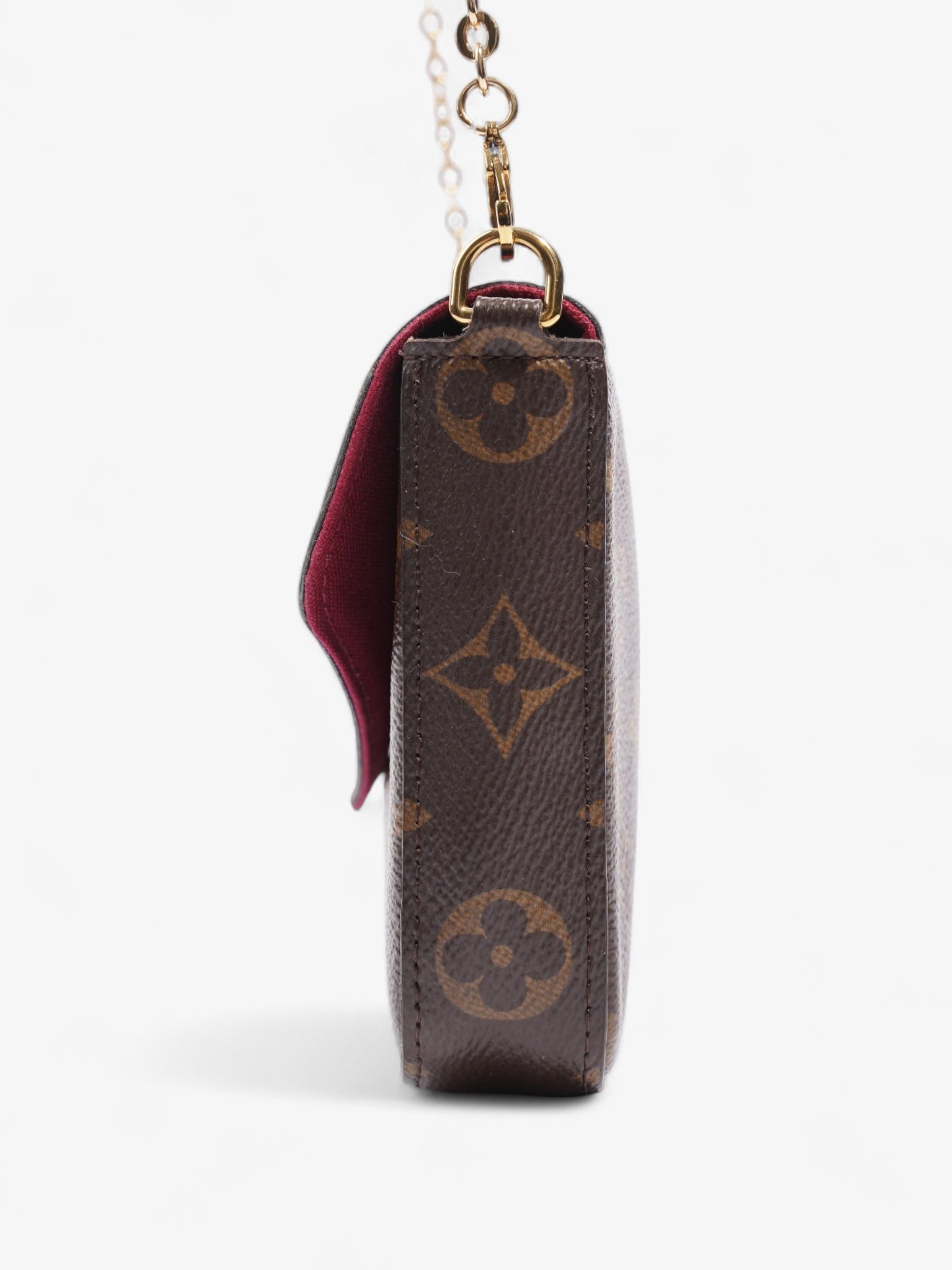 Louis Vuitton F茅licie Pochette  Monogram Coated Canvas