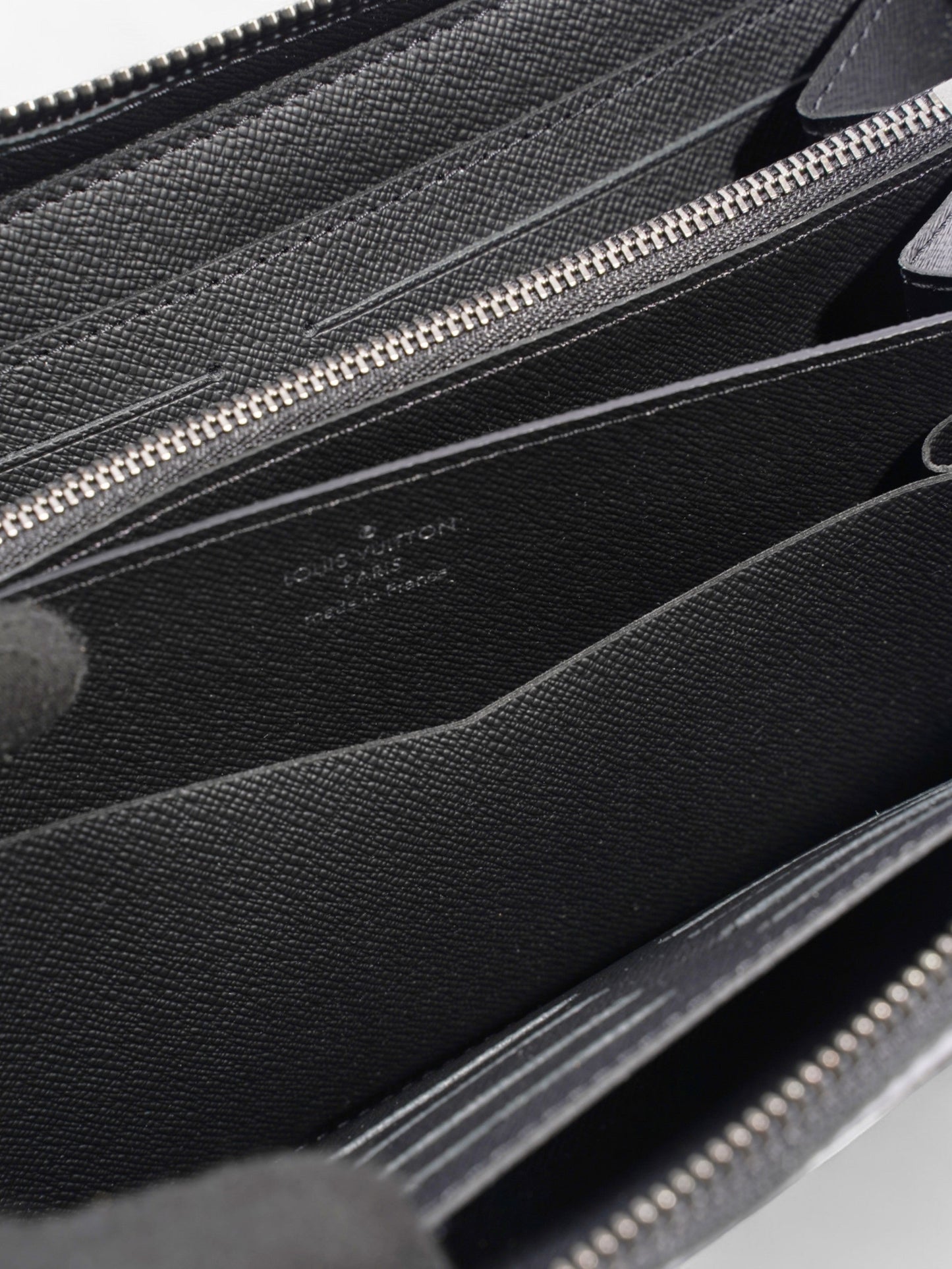 Louis Vuitton Zippy Wallet Monogram Eclipse Coated Canvas XL