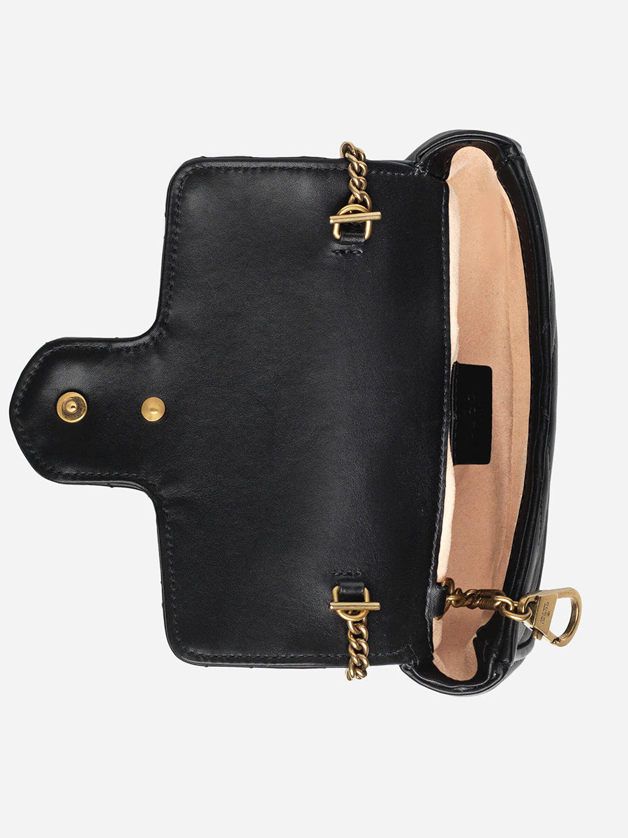 GG Marmont MatelassÃƒÆ’Ã‚Â© Leather Super Mini Bag