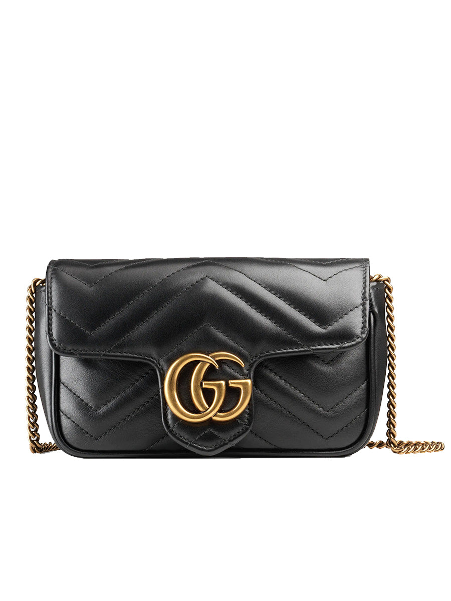 GG Marmont MatelassÃƒÆ’Ã‚Â© Leather Super Mini Bag
