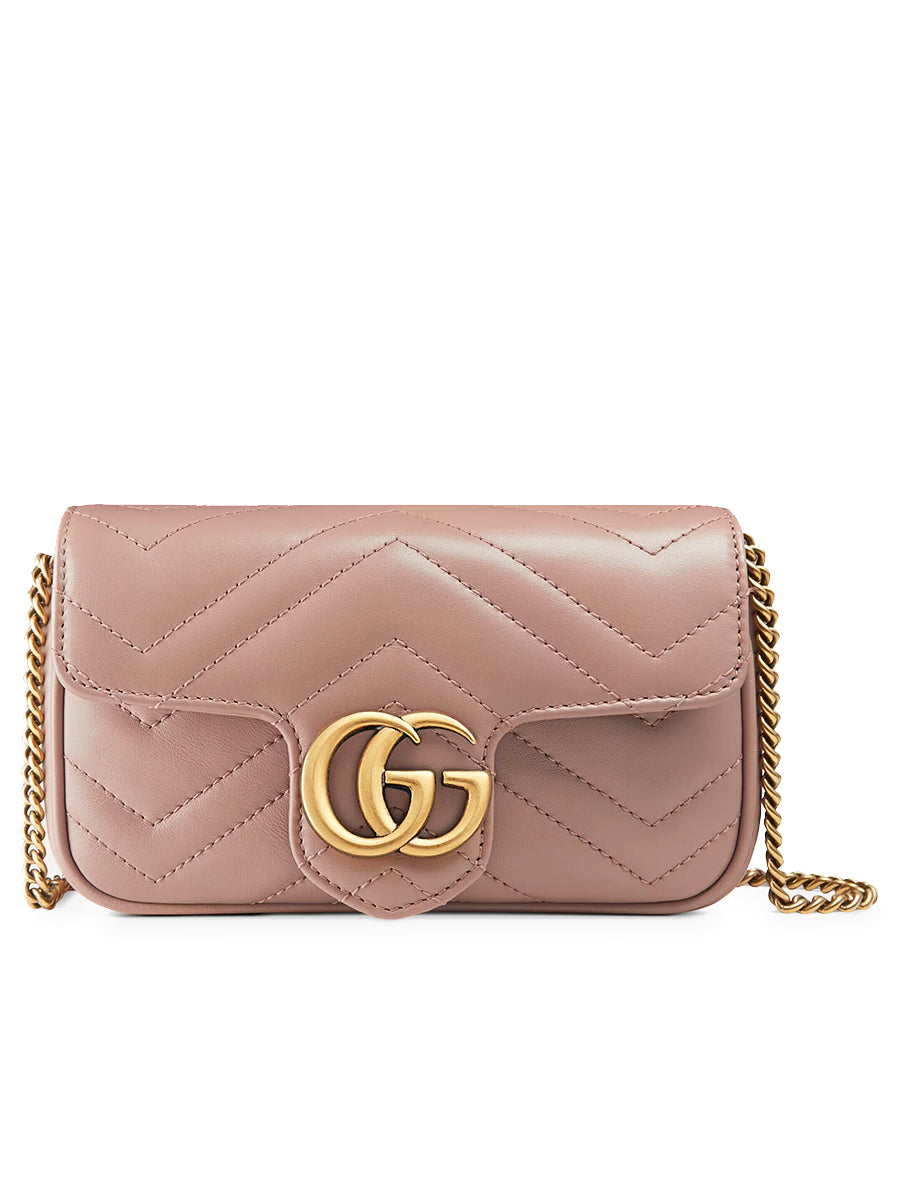 GG Marmont MatelassÃƒÆ’Ã‚Â© Leather Super Mini Bag
