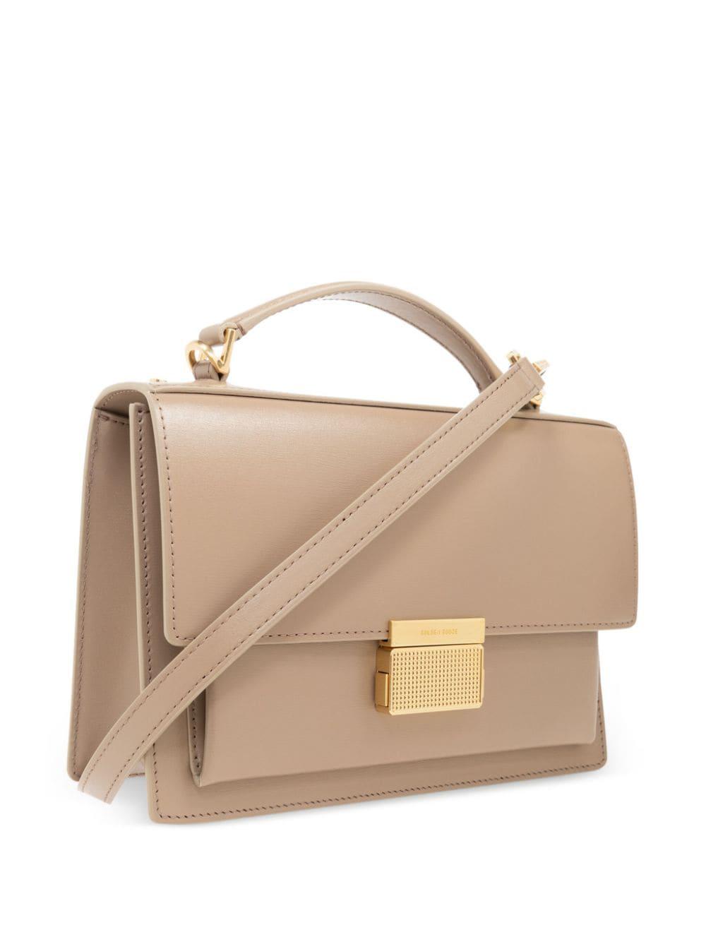 'VENICE LEATHER HANDBAG WITH PALMELL