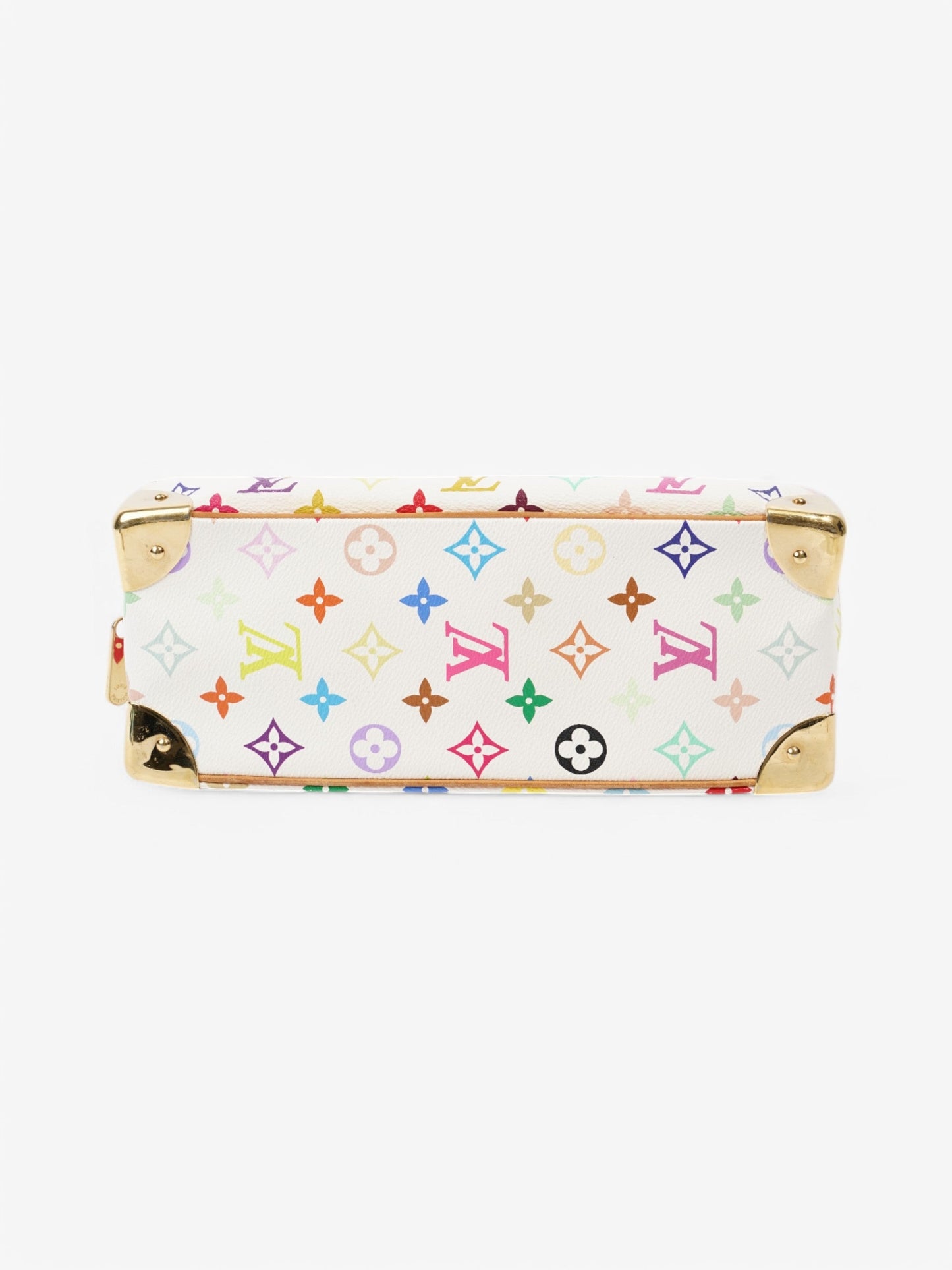 Louis Vuitton x Murakami Trouville Bag White / Multicolour Coated Canvas