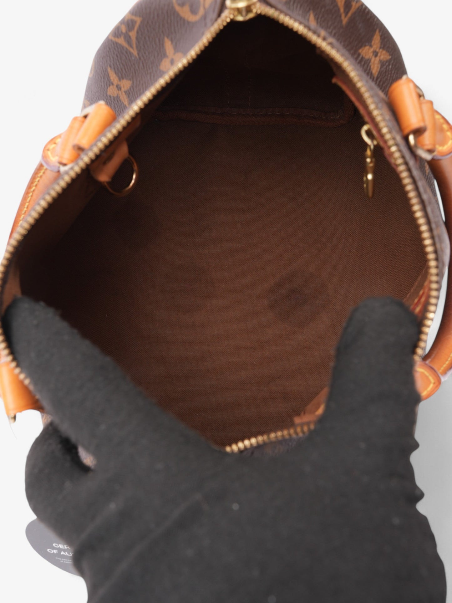 Louis Vuitton Speedy Bandouli猫re Monogram Coated Canvas 25