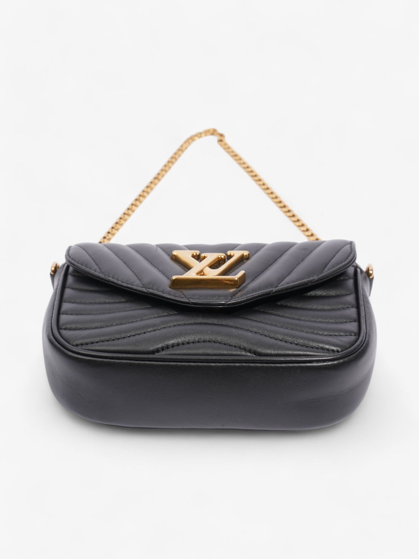 Louis Vuitton New Wave Multi-Pochette Black Calfskin Leather
