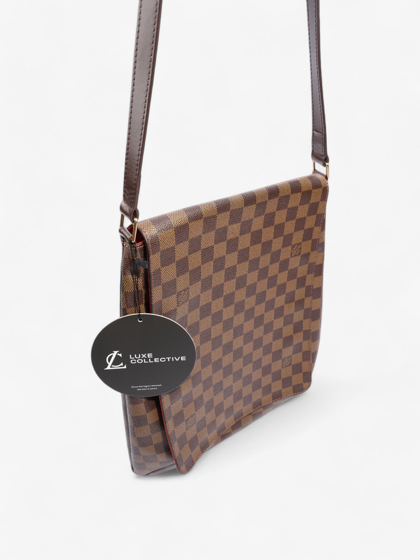 Louis Vuitton Musette Salsa Damier Ebene Coated Canvas GM