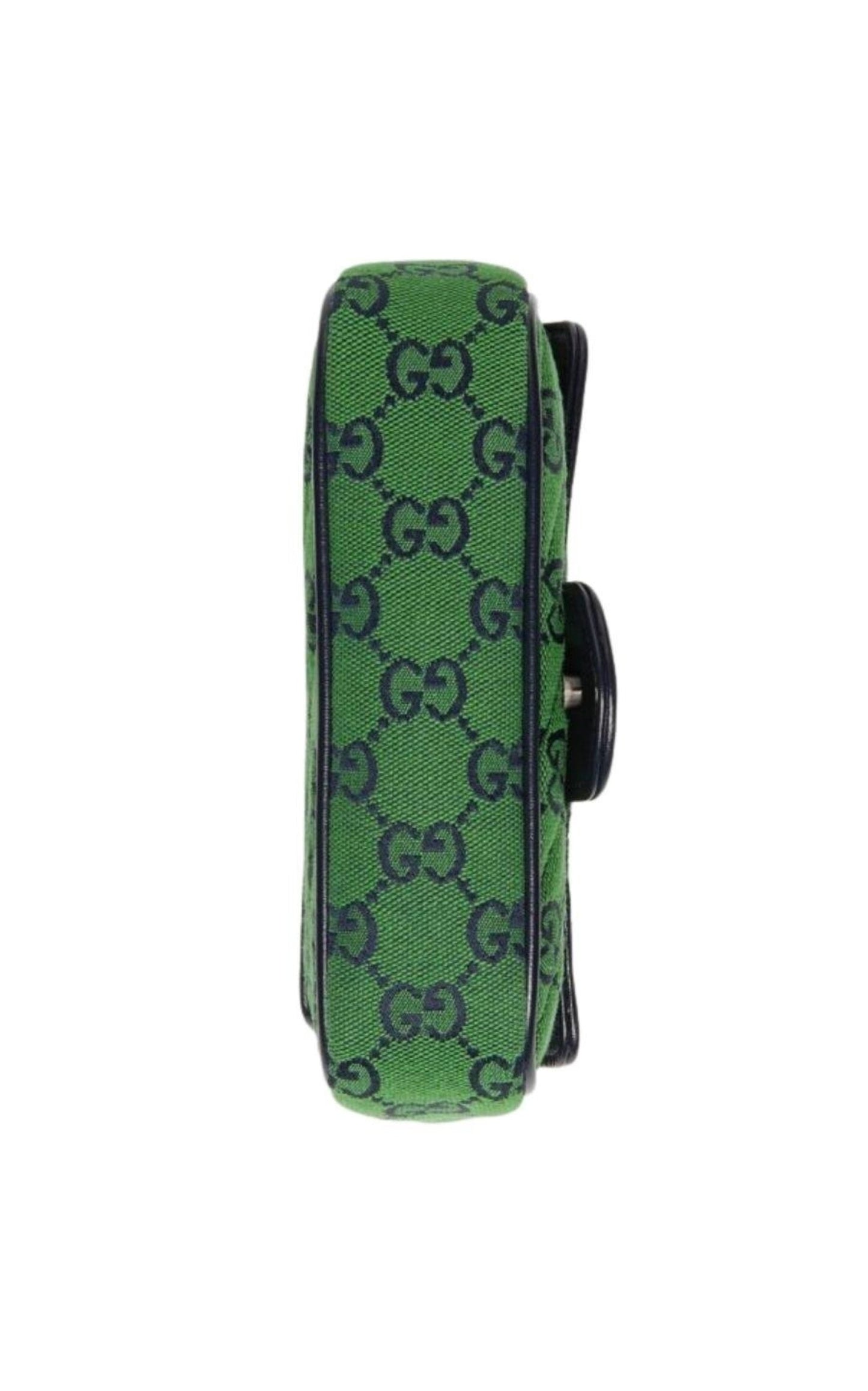 Green GG Marmont Multicolour Super Mini Bag