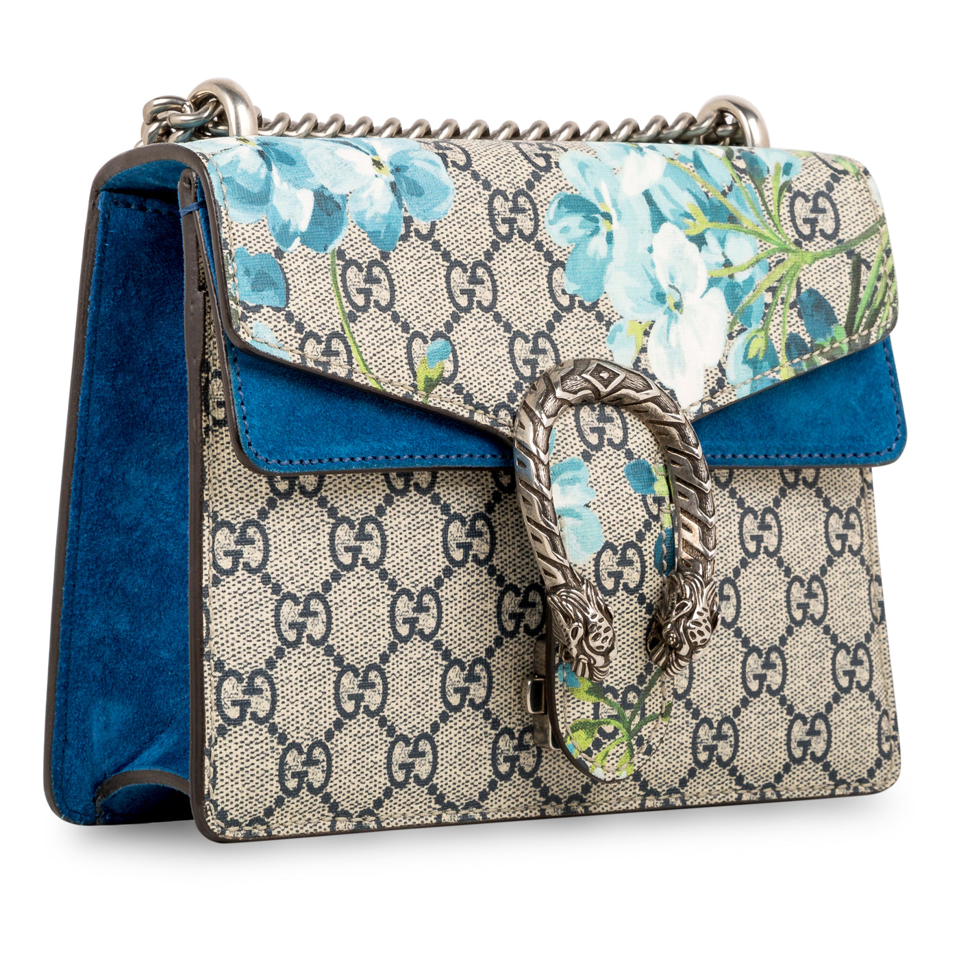 Gucci Dionysus GG Supreme Mini Bag Blooms