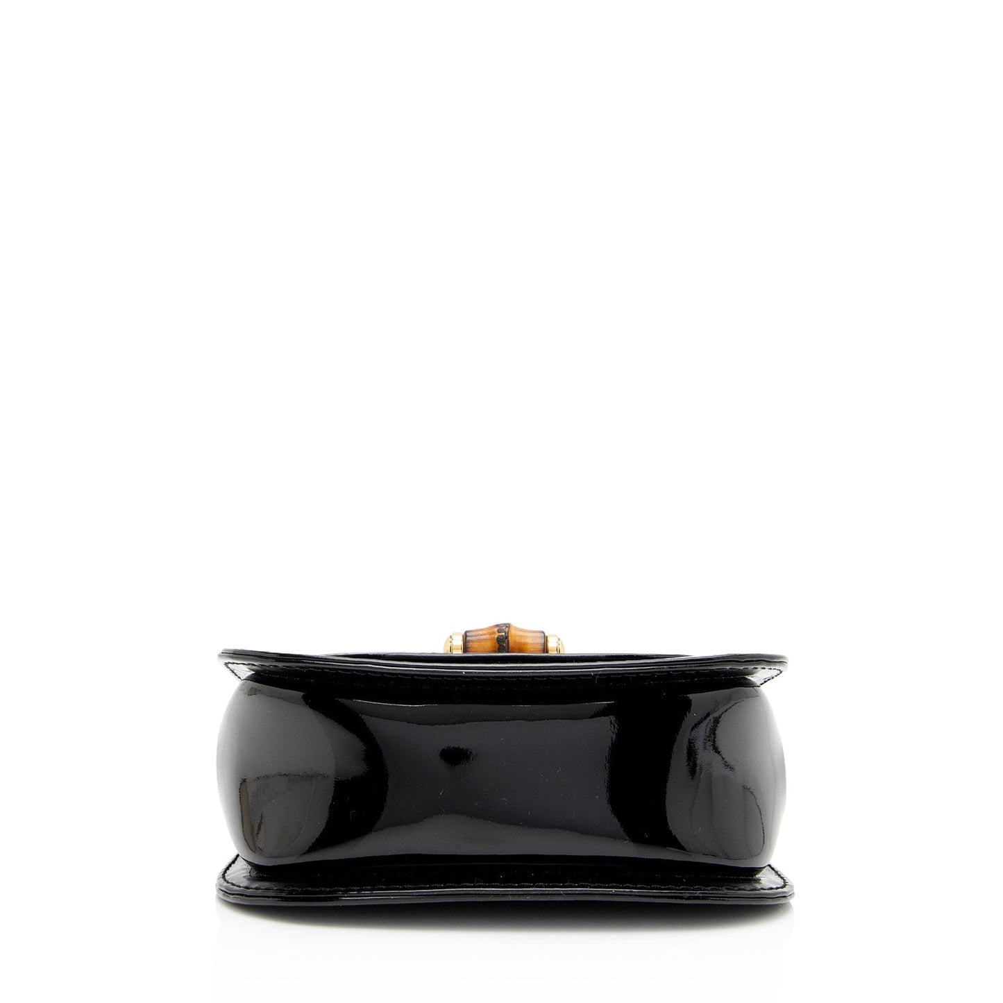 Gucci Patent Leather Bamboo Night Evening Bag (SHF-Mr23VK)