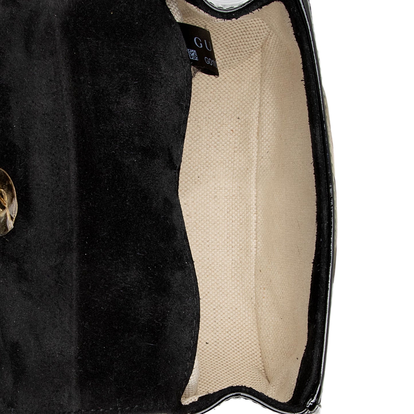 Gucci Patent Leather Bamboo Night Evening Bag (SHF-Mr23VK)