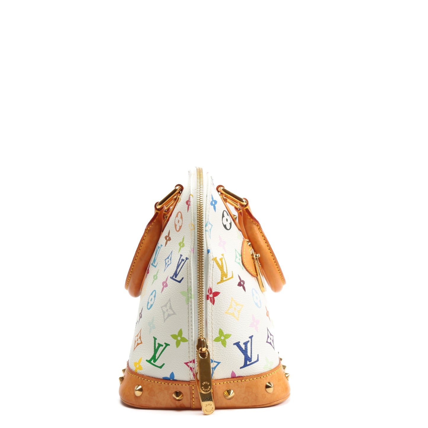 LOUIS VUITTON Murakami Multicolor PM Alma (2003) White