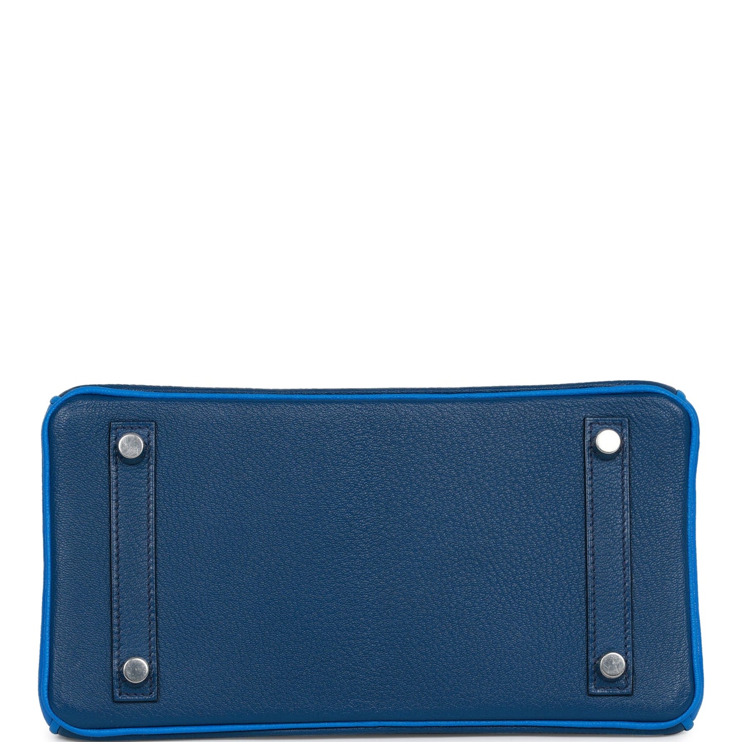 Hermes Special Order (HSS) Birkin 25 Bleu Hydra and Bleu Saphir ChÃƒÆ’Ã‚Â¨vre Brushed Palladium Hardware