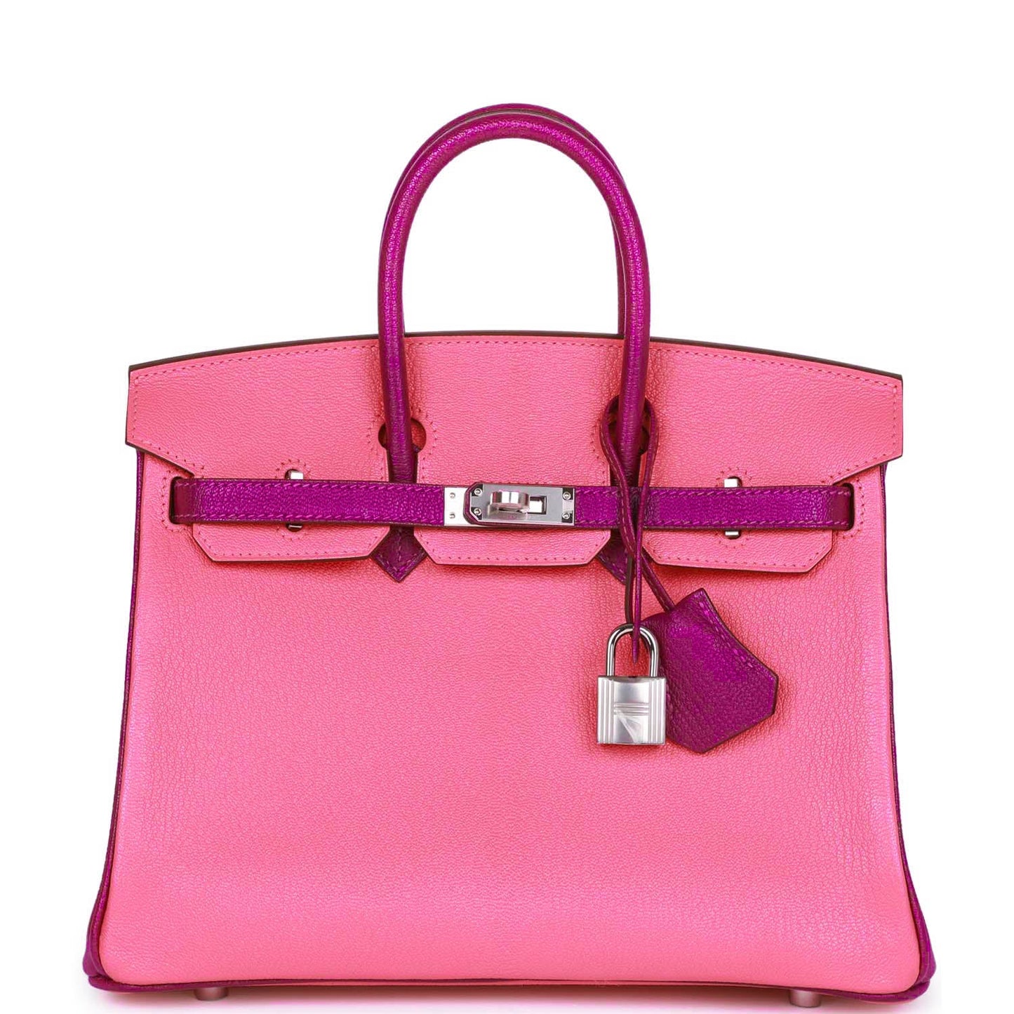Hermes Special Order (HSS) Birkin 25 Rose Lipstick and Anemone ChÃƒÆ’Ã‚Â¨vre Palladium Hardware