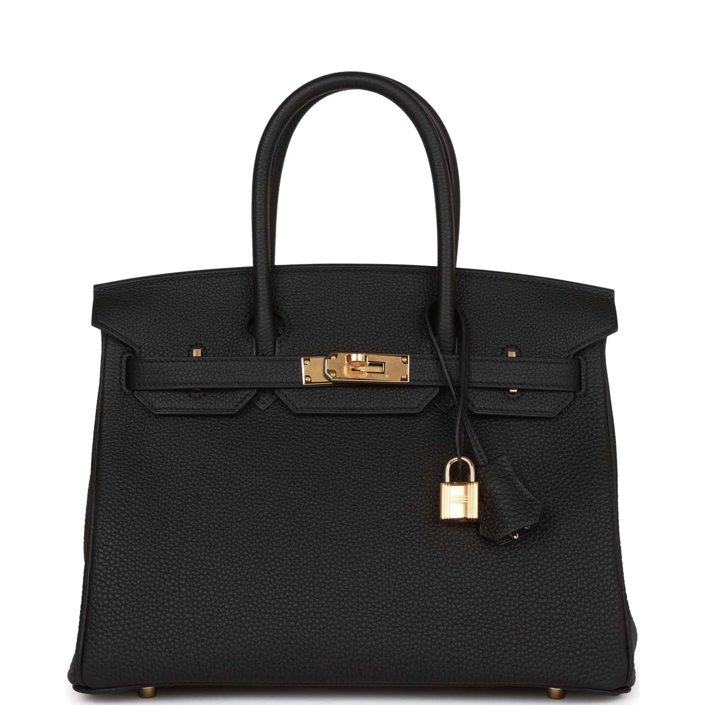 HermÃƒÆ’Ã‚Â¨s Birkin 30 Black Togo Gold Hardware