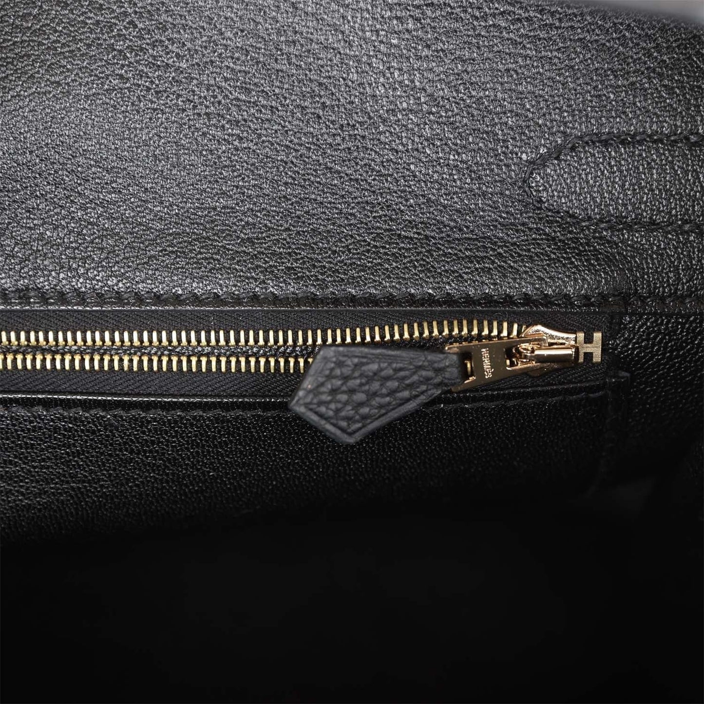 HermÃƒÆ’Ã‚Â¨s Birkin 30 Black Togo Gold Hardware