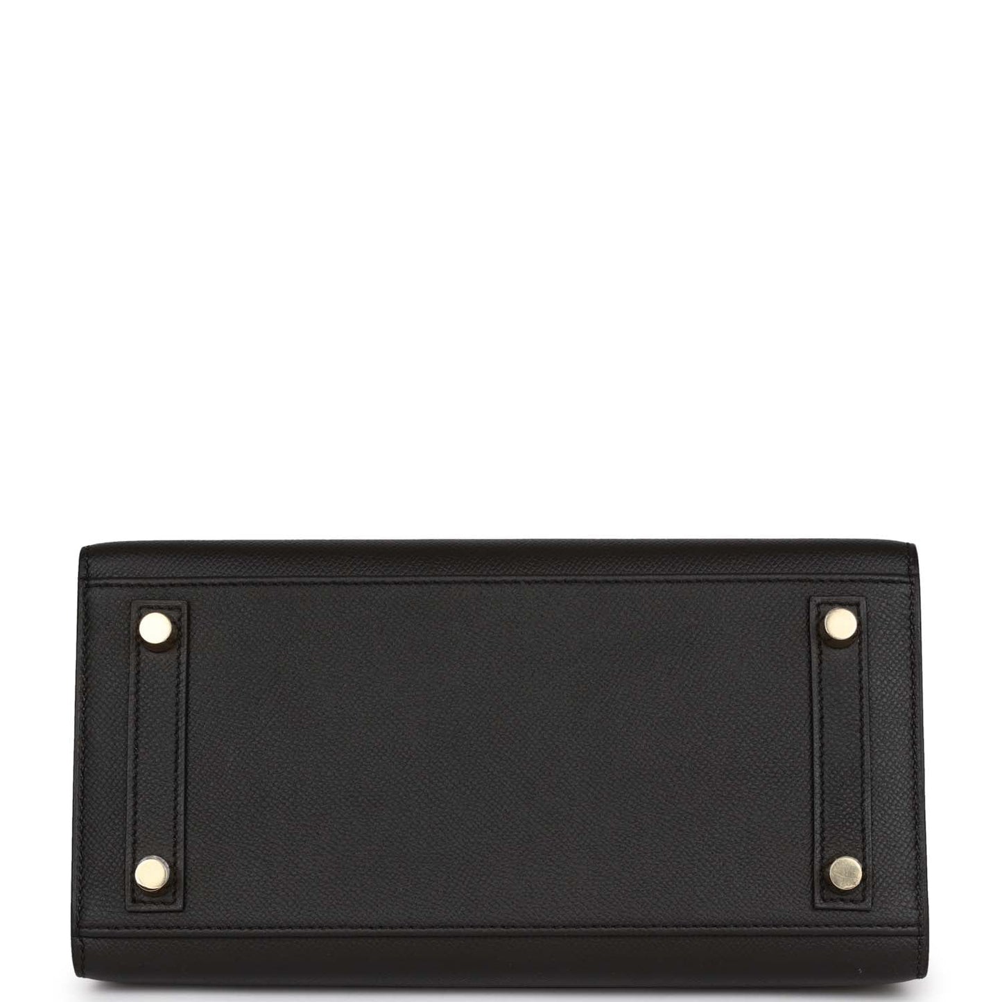 Hermes Birkin Sellier 25 Black Epsom Gold Hardware