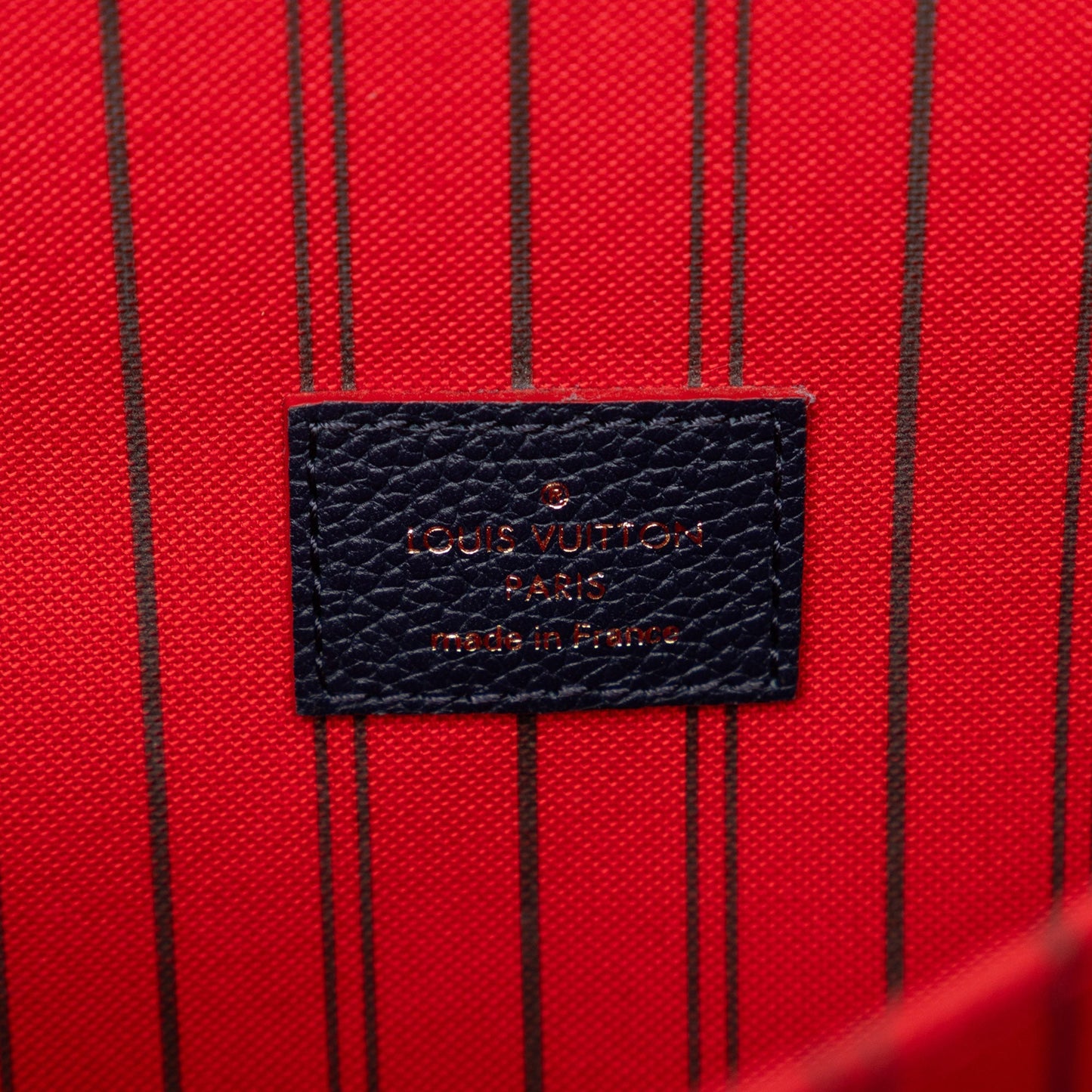 Blue Louis Vuitton Monogram Empreinte Pochette Metis
