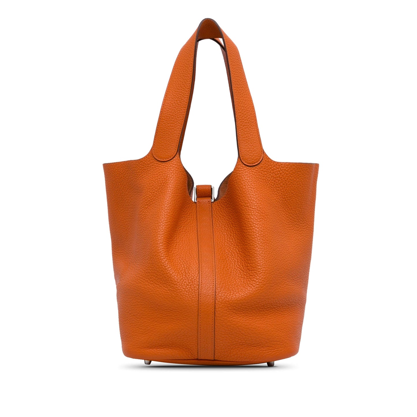 HermÃƒÆ’Ã‚Â¨s Picotin Lock 26 Orange Clemence Palladium